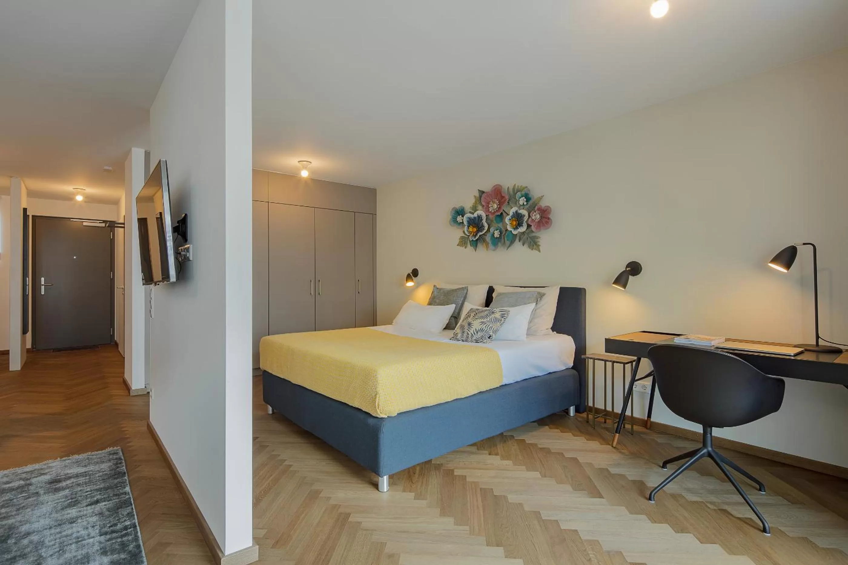 Photo of the whole room, Bed in DD Suites Serviced Apartments