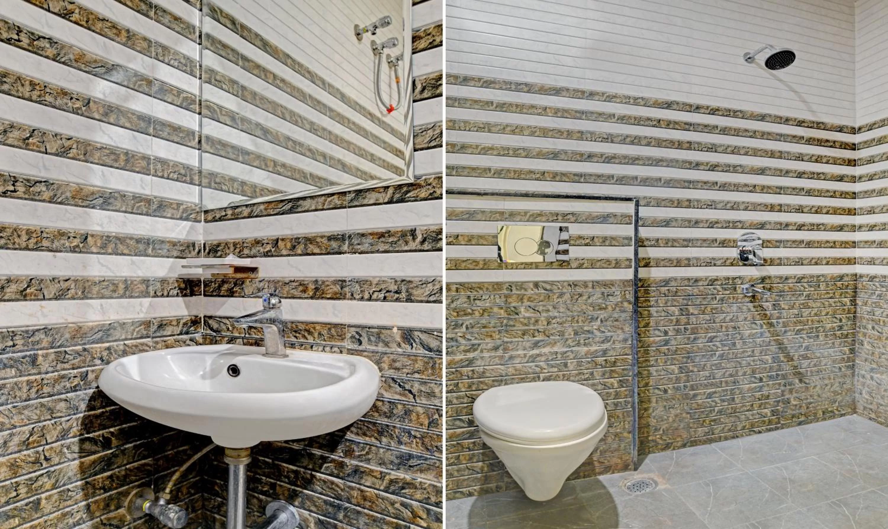 Bathroom in Treebo Trend Shiv Chhaya Vijay Nagar