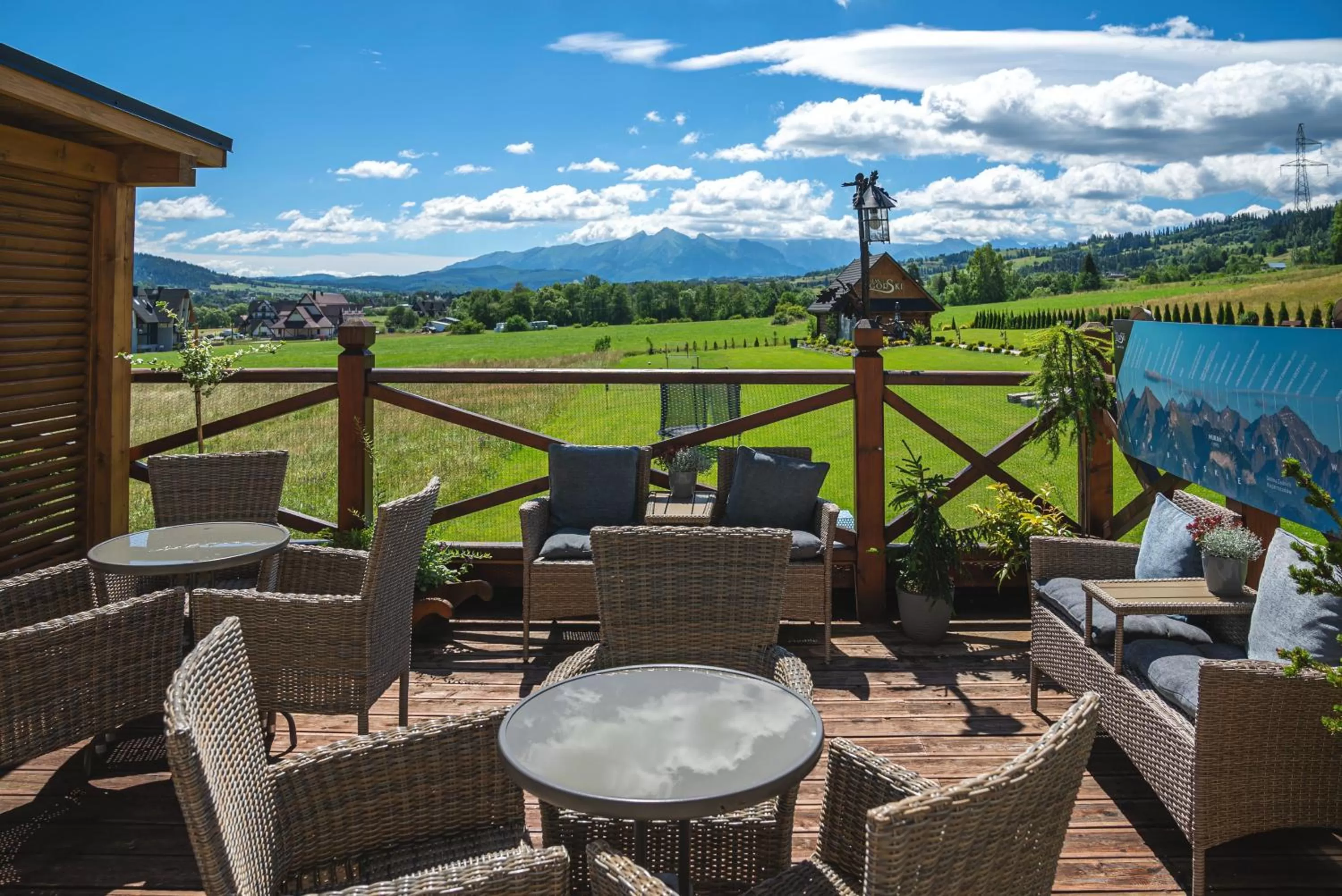 Balcony/Terrace in Hotel Górski