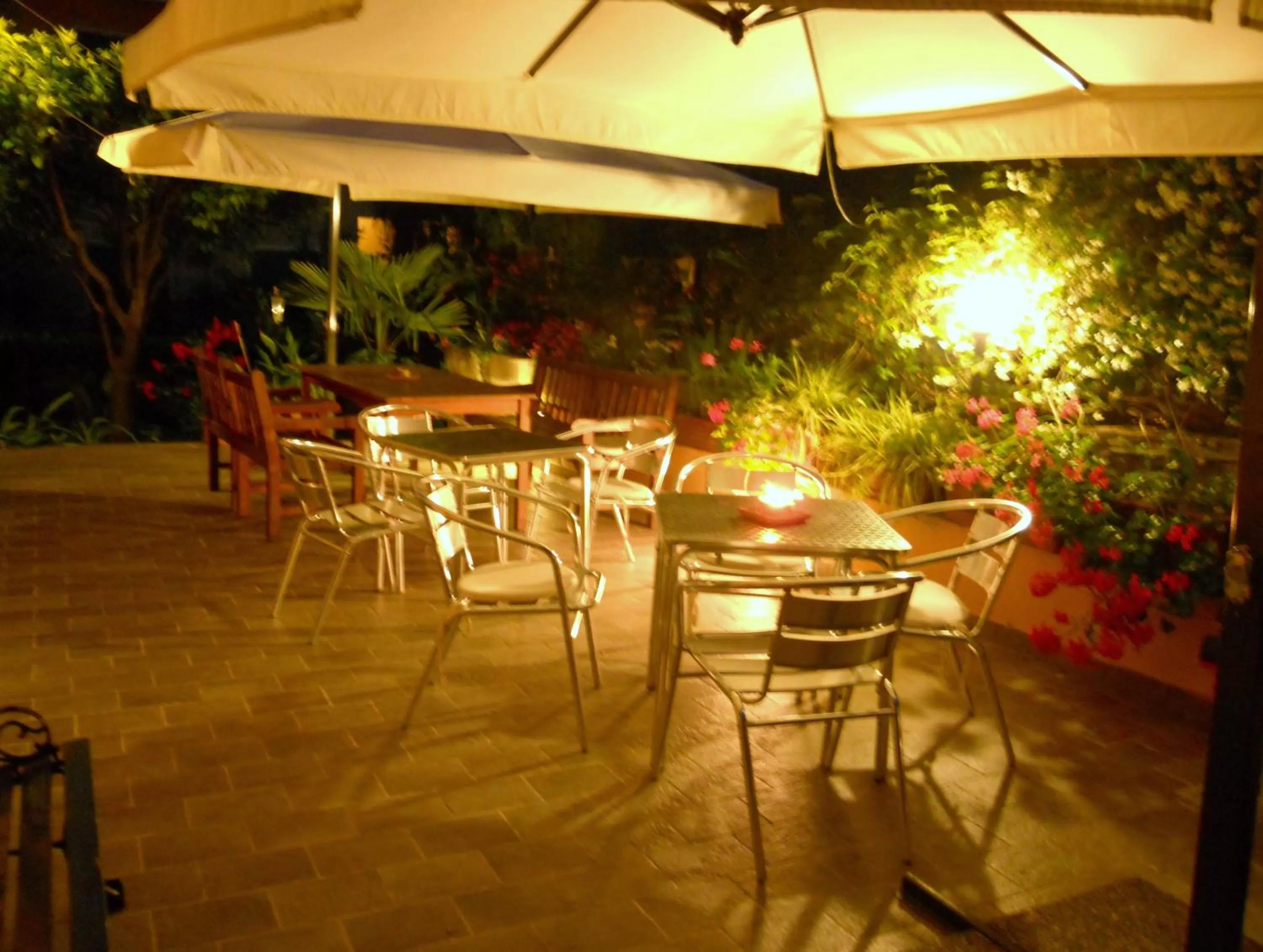 Patio in Locanda Villa Moderna