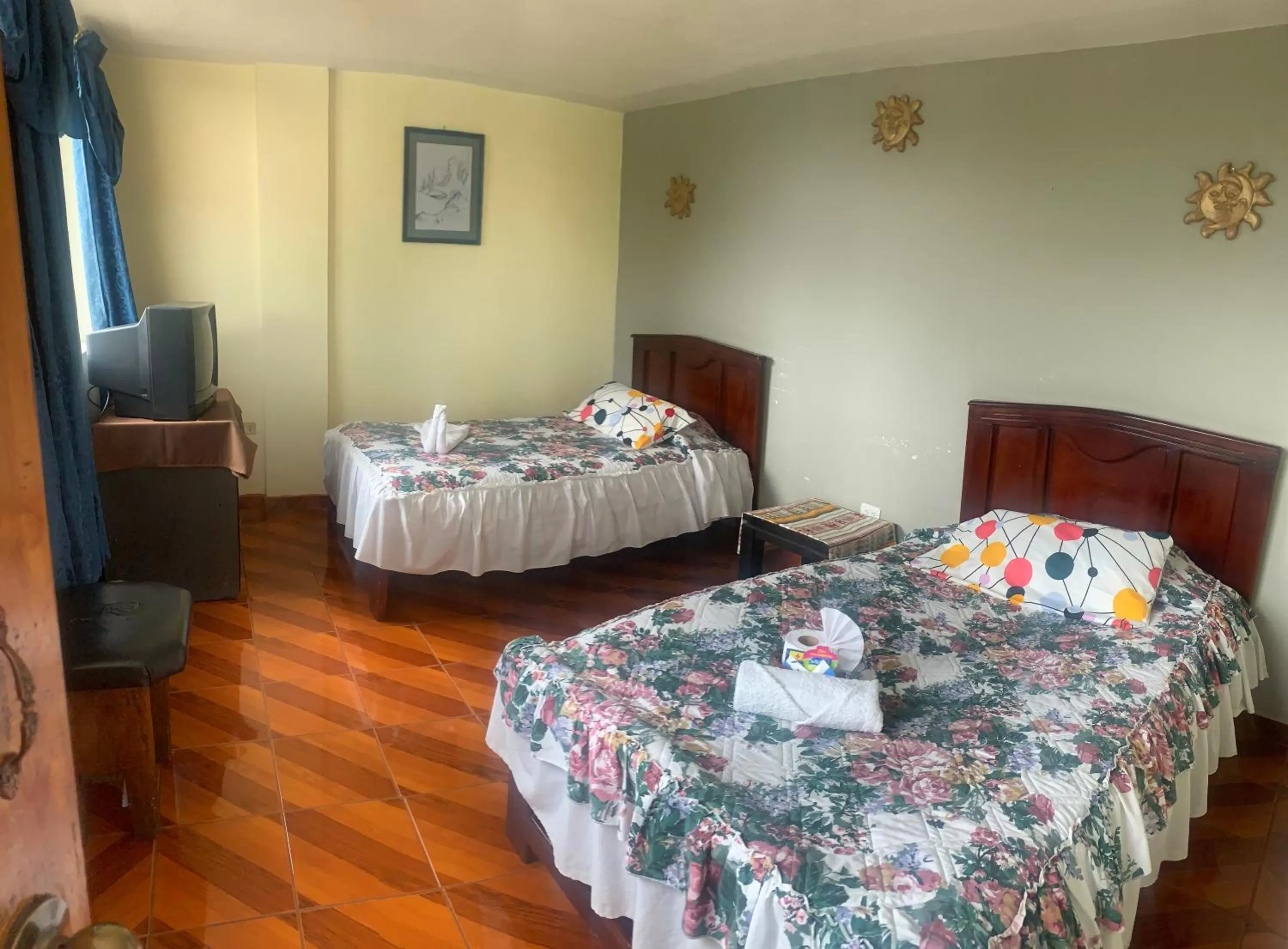 Bed in Hostal Jora Continental