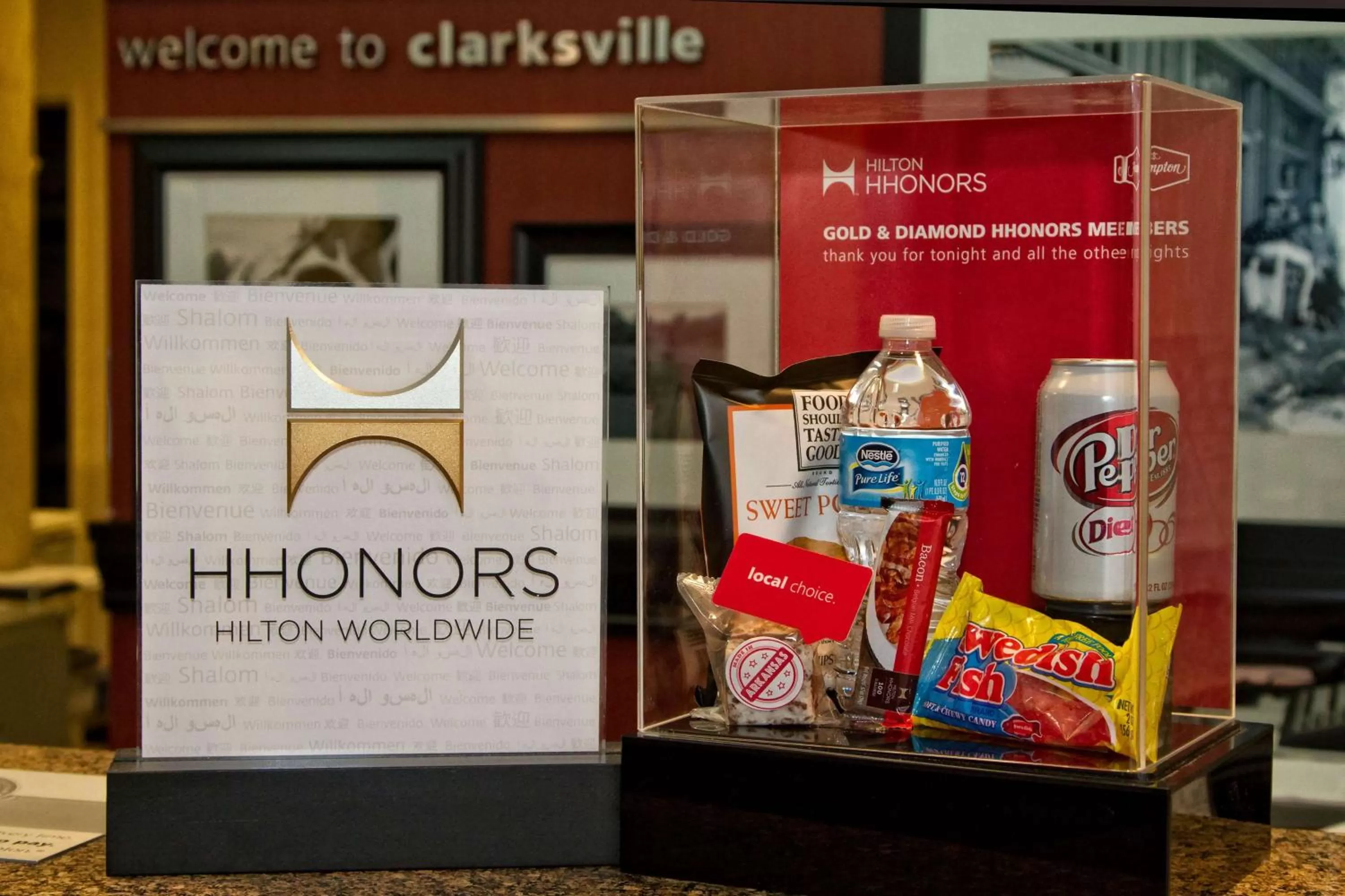 Lobby or reception in Hampton Inn by Hilton Clarksville