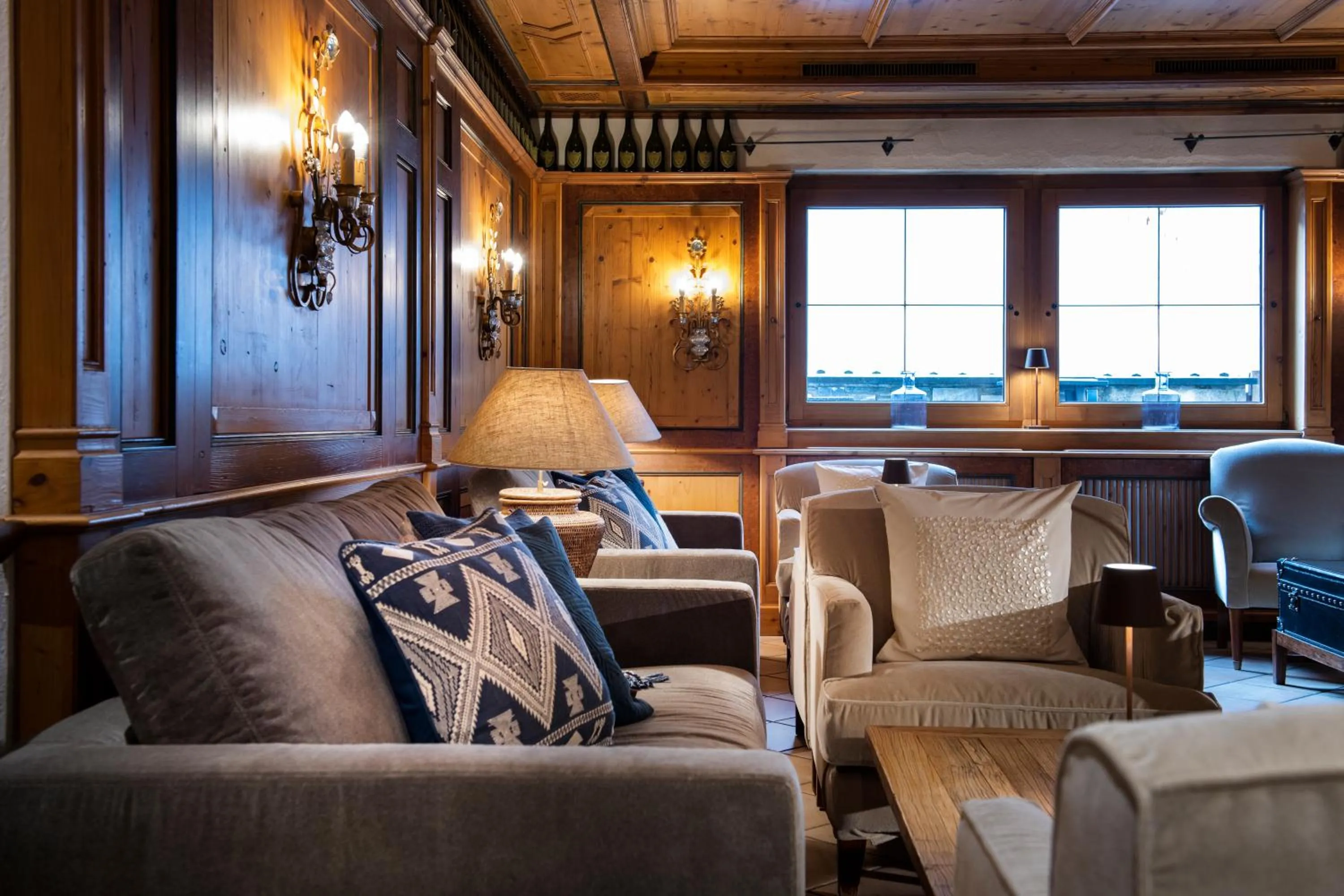 Lobby or reception in MANNI das Hotel