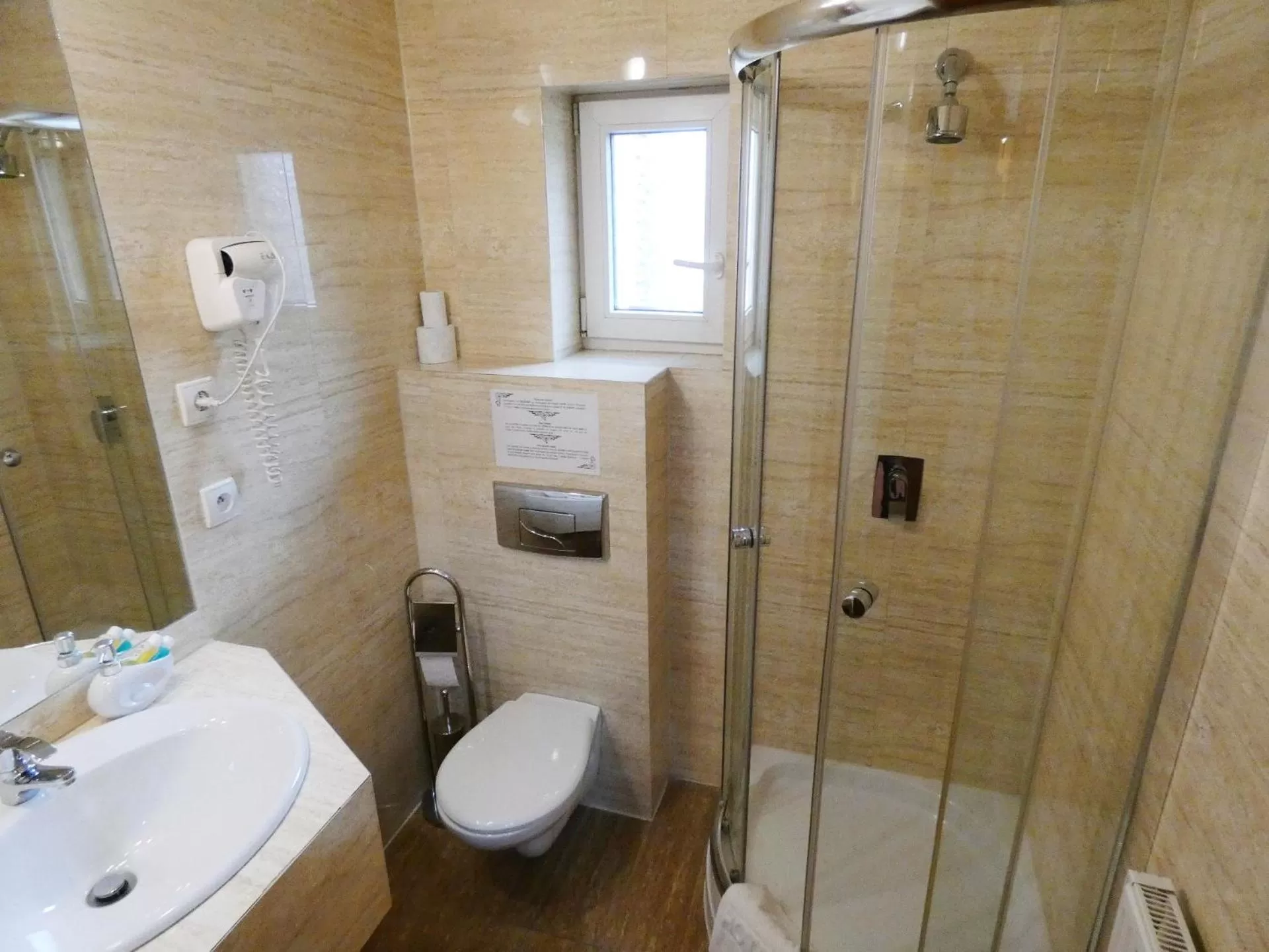 Shower in Aparthotel Adler