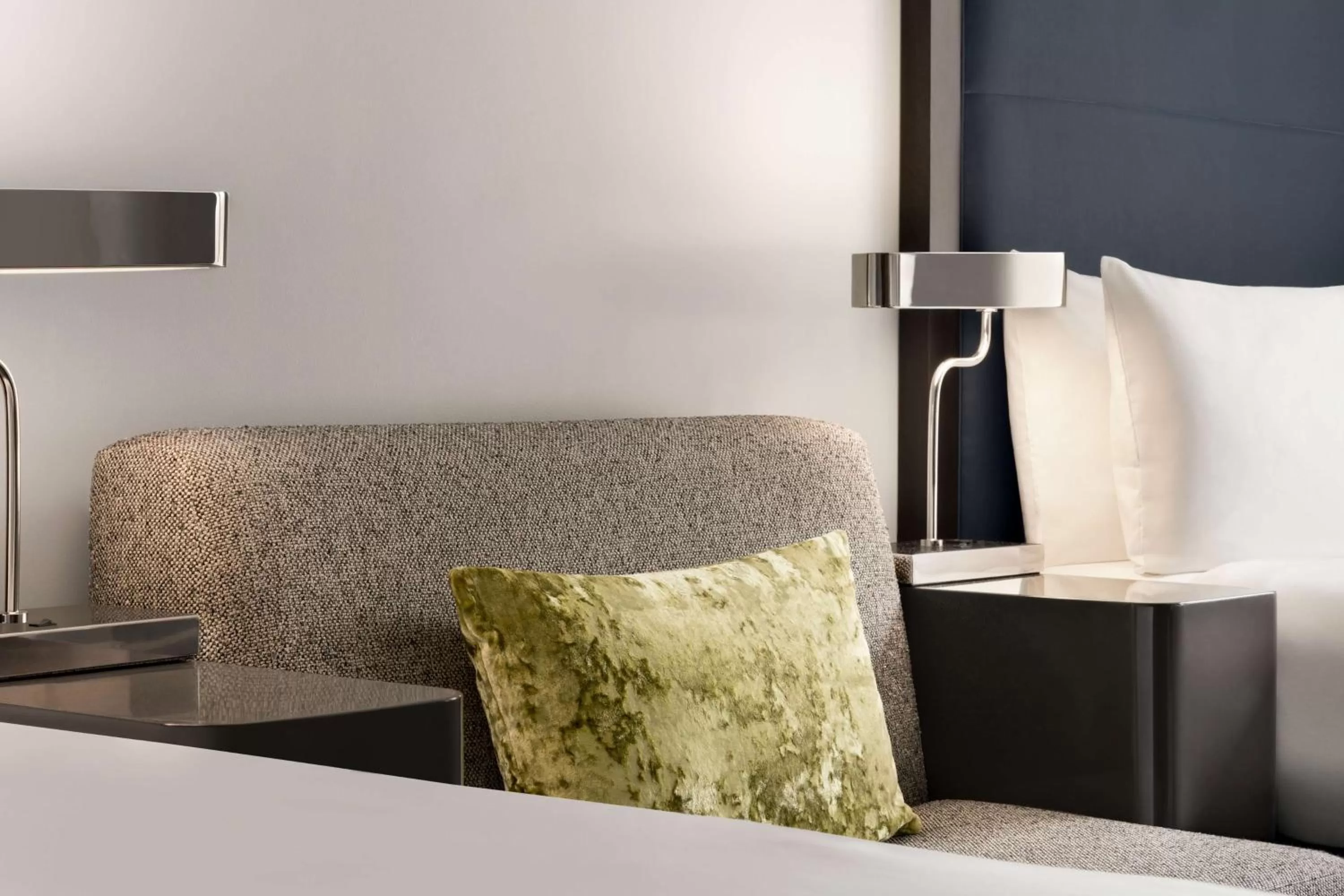 Bed in Hilton Motif Seattle