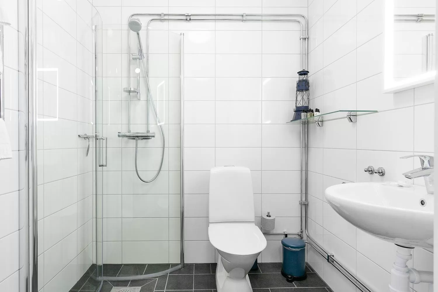 Bathroom in Slottsgården Hotell & Restaurang