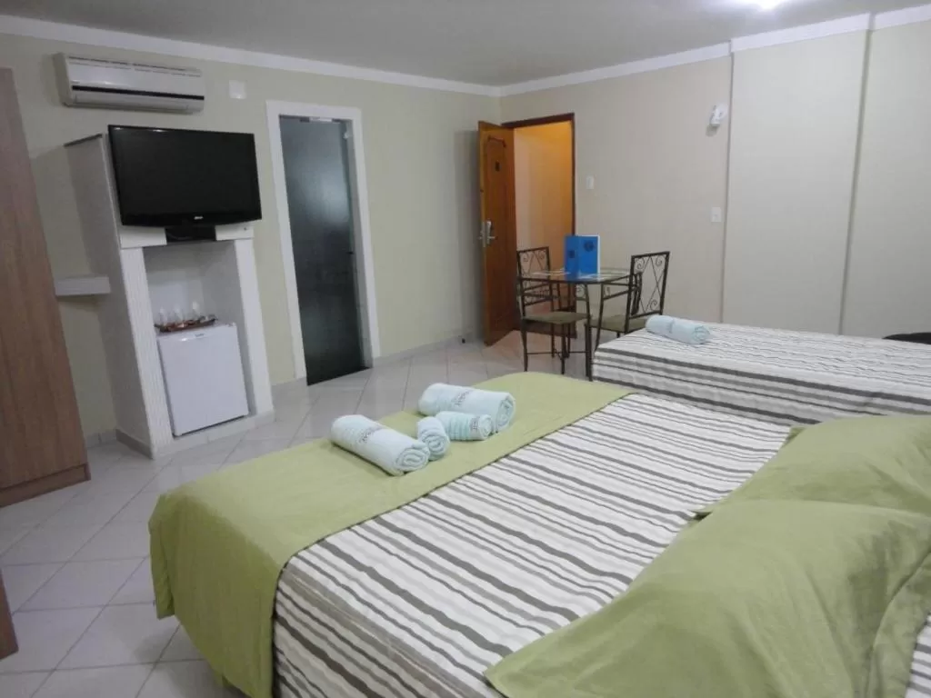 Photo of the whole room, Bed in Monte Serrat Hotel