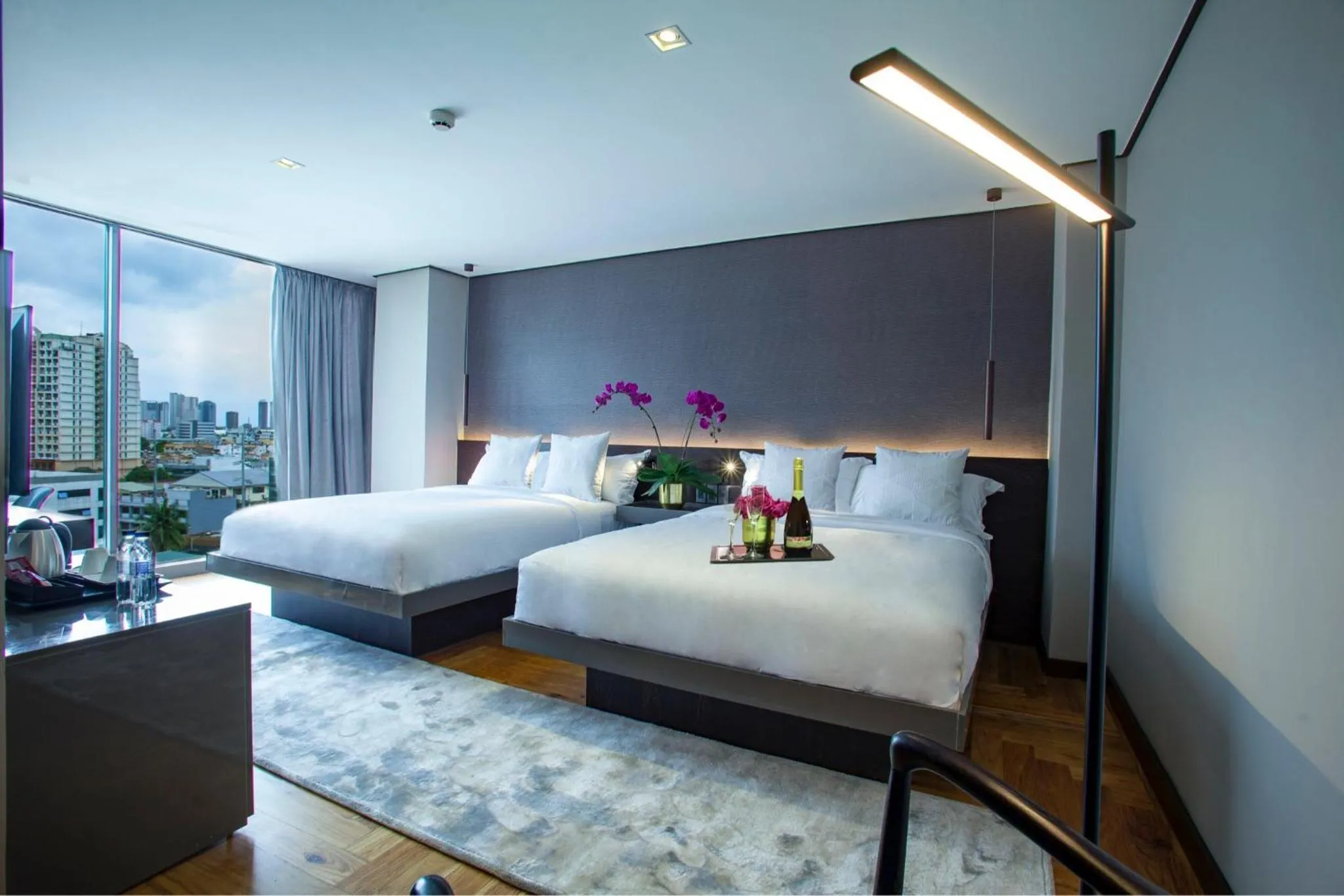 Bedroom, Bed in Ramada Encore by Wyndham Makati