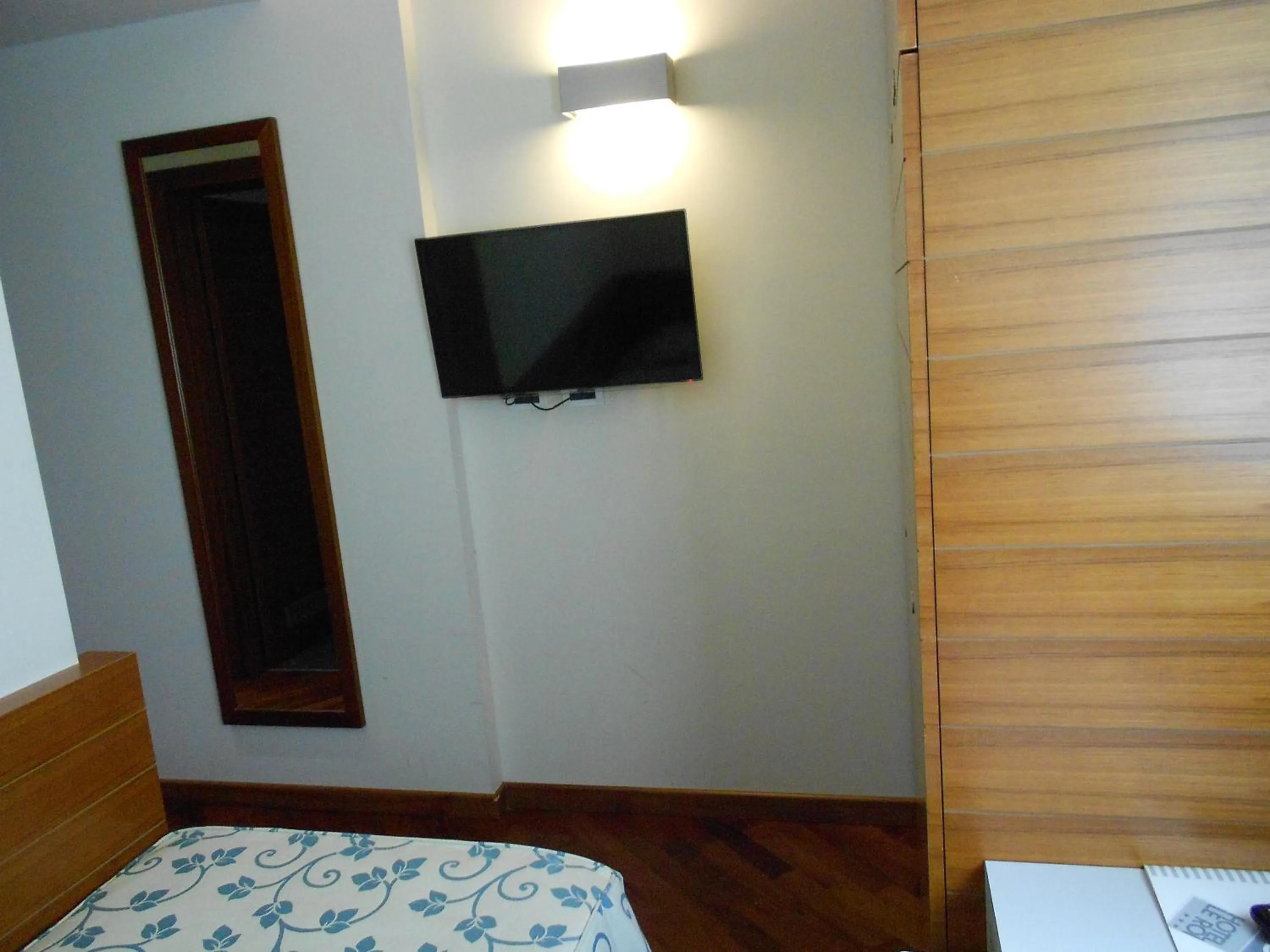 TV and multimedia, Bed in Hotel Le Roi