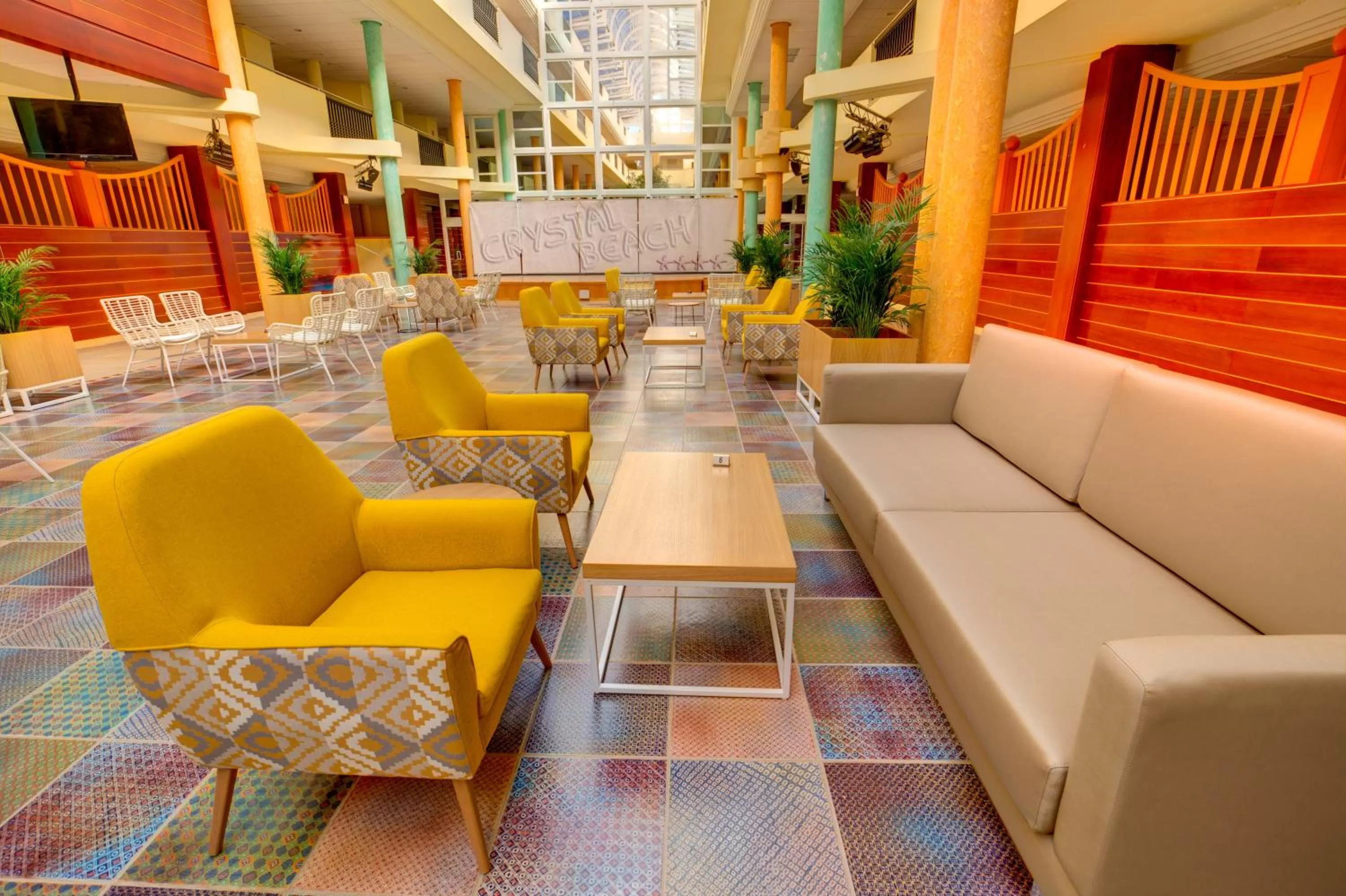 Lobby or reception in SBH Crystal Beach Hotel & Suites - Adults Only