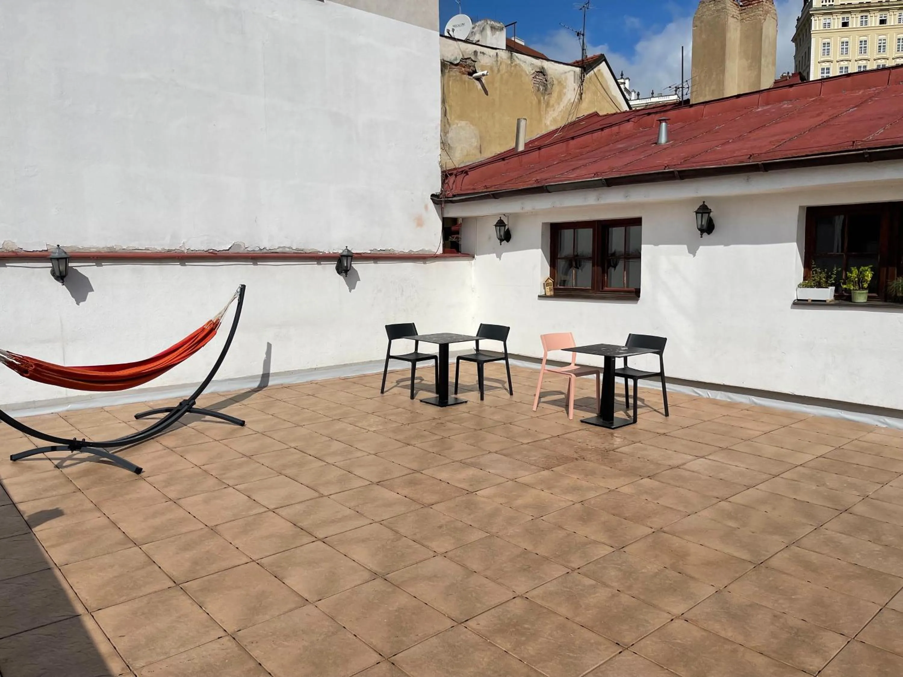 Balcony/Terrace in Hostel Little Quarter