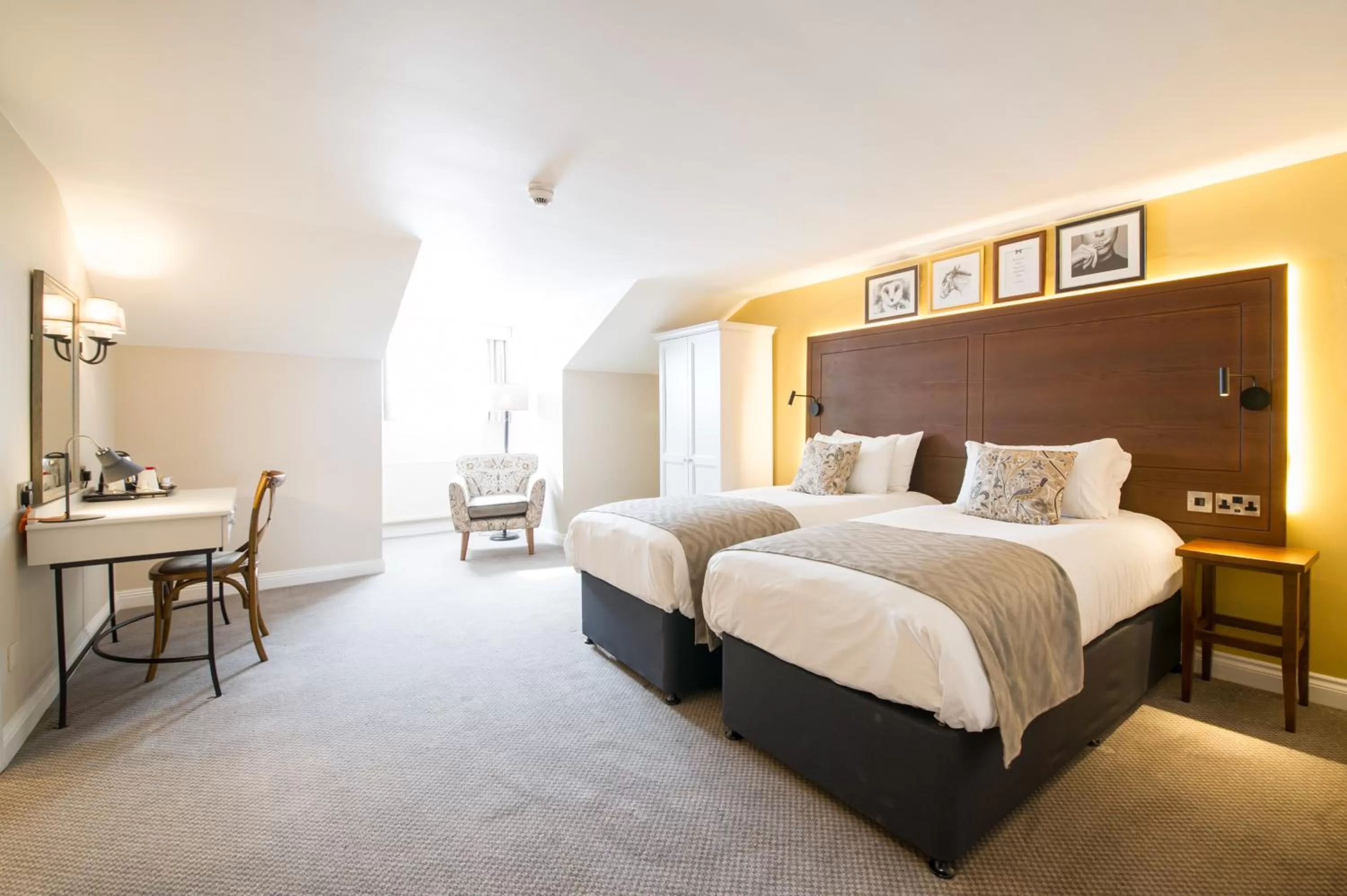 Bed in The Snowy Owl by Innkeeper's Collection