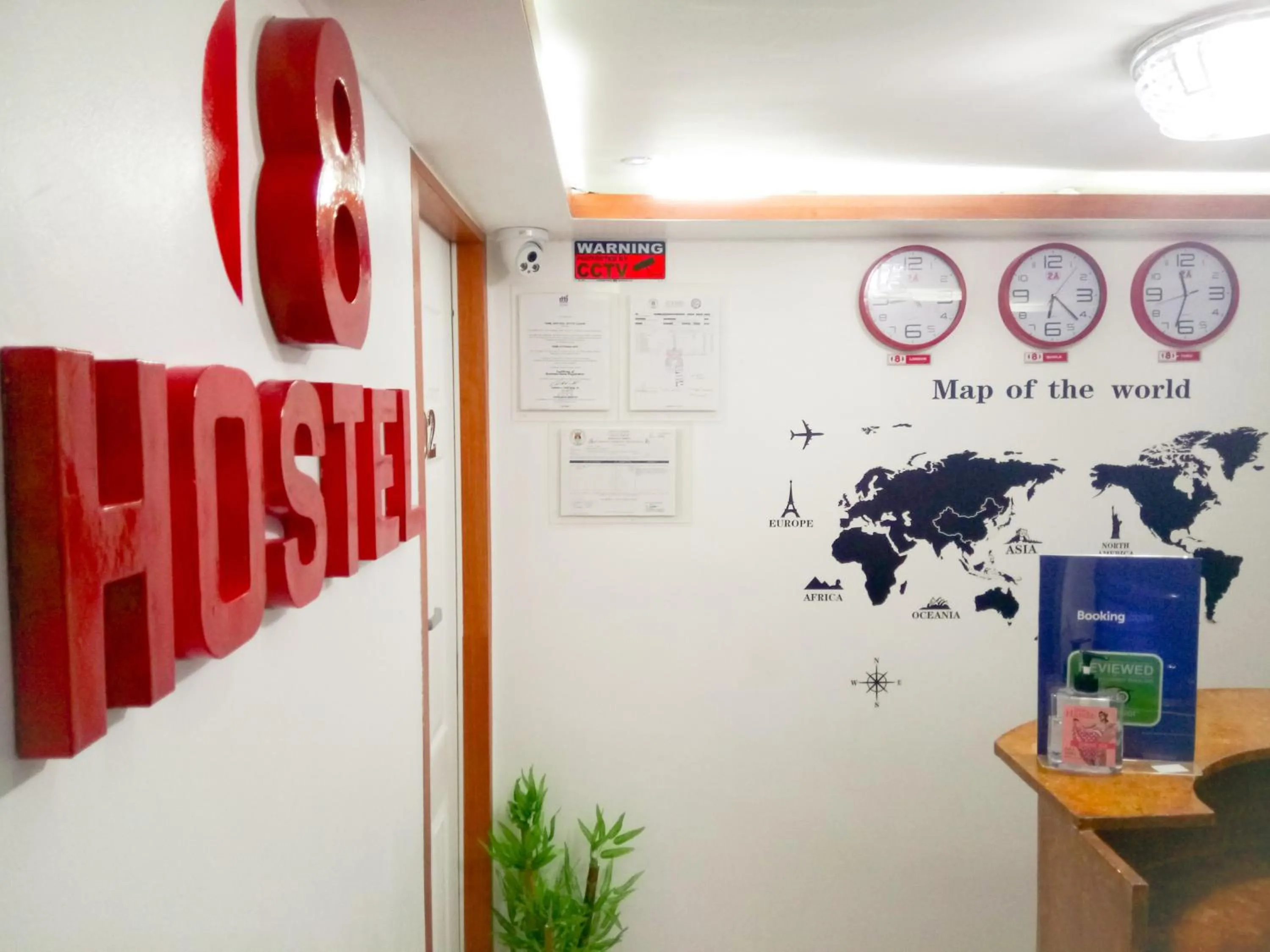 Property logo or sign in 8Hostel