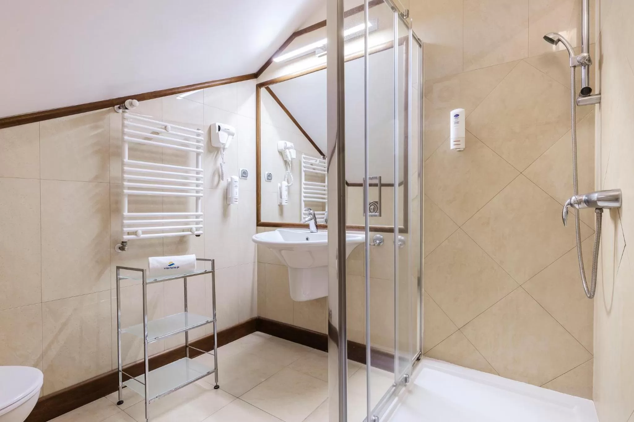 Bathroom in Interferie Aquapark Sport Hotel Malachit