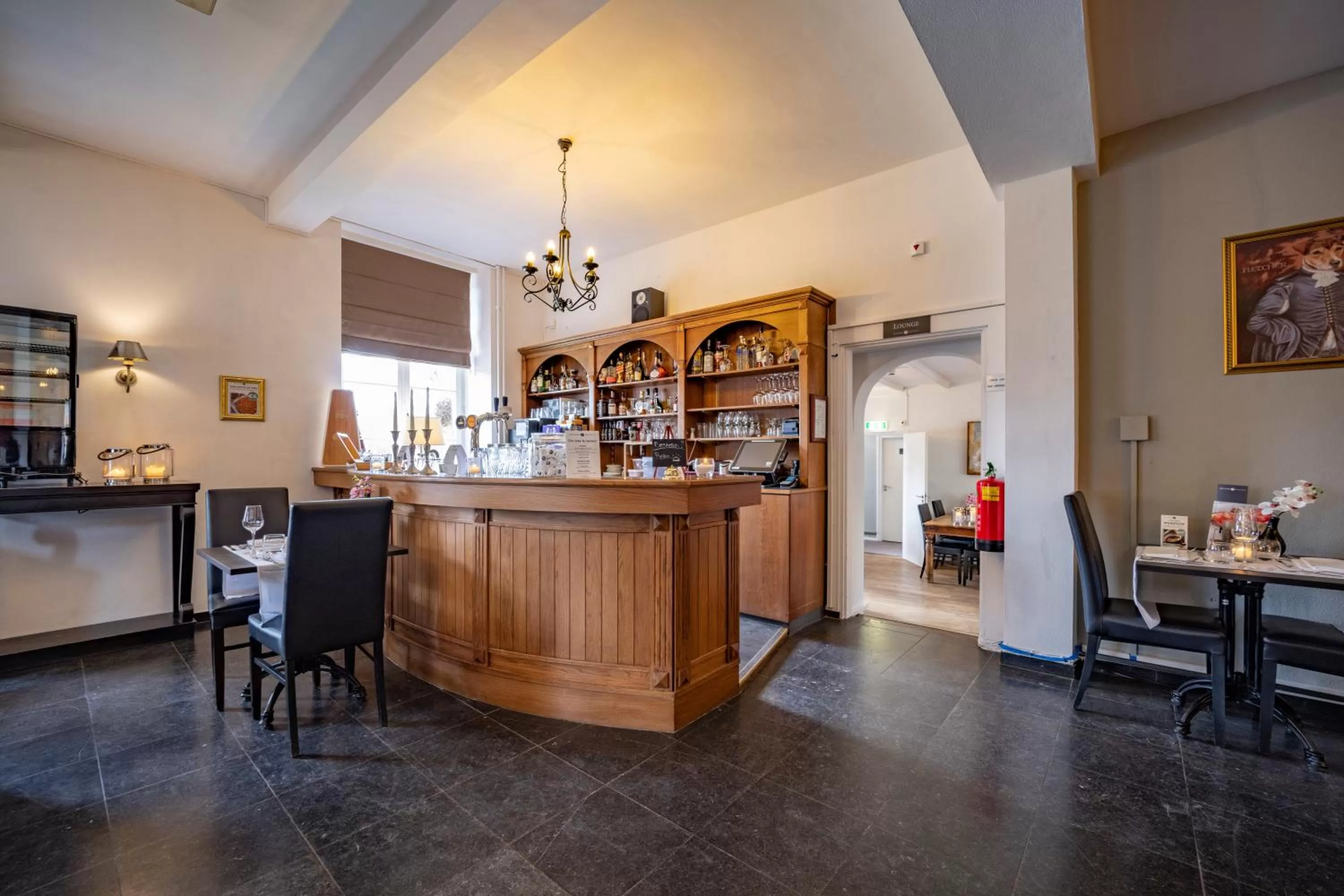 Lounge or bar in Fletcher Hotel Restaurant De Burghoeve