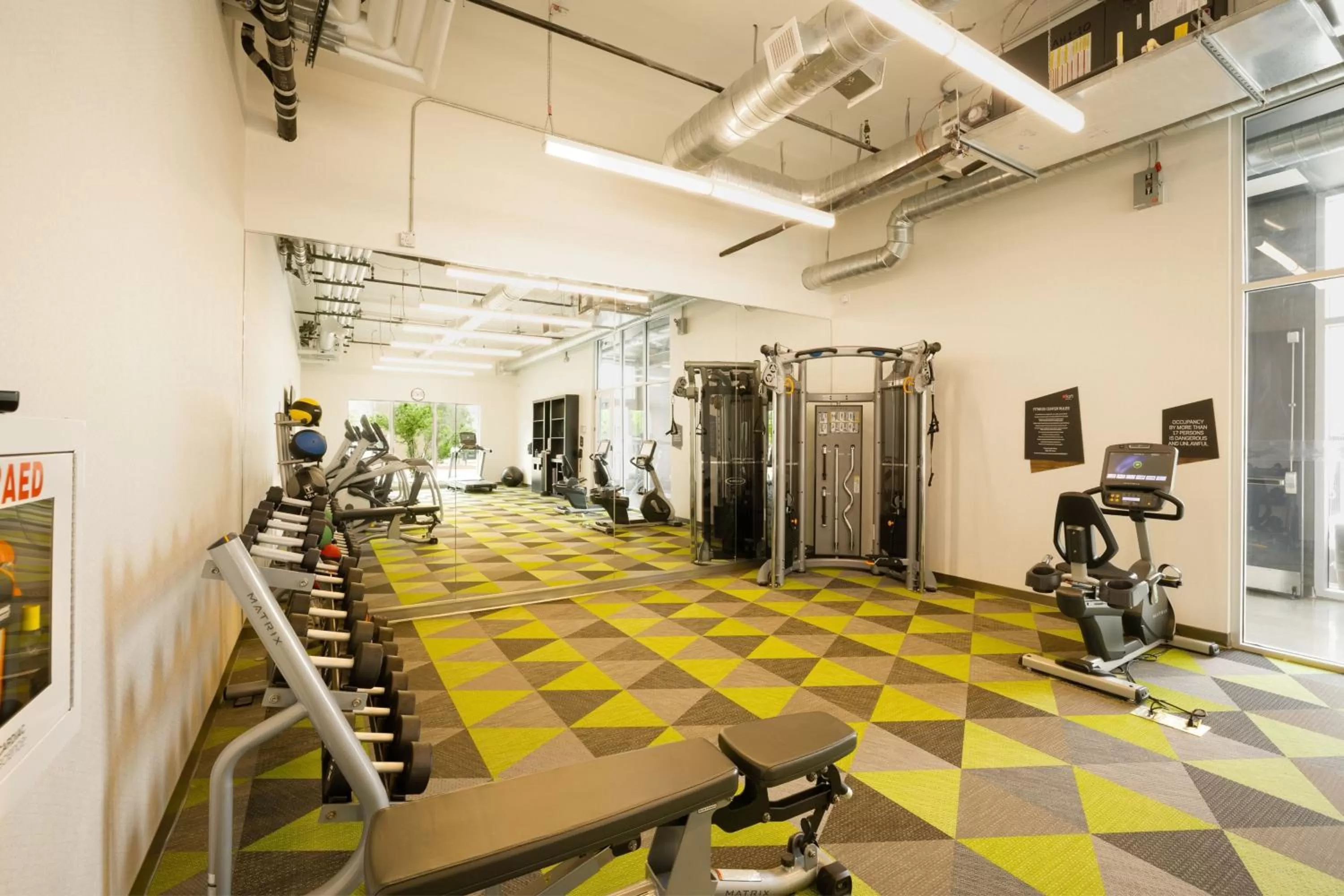 Fitness centre/facilities in Aloft Austin Airport