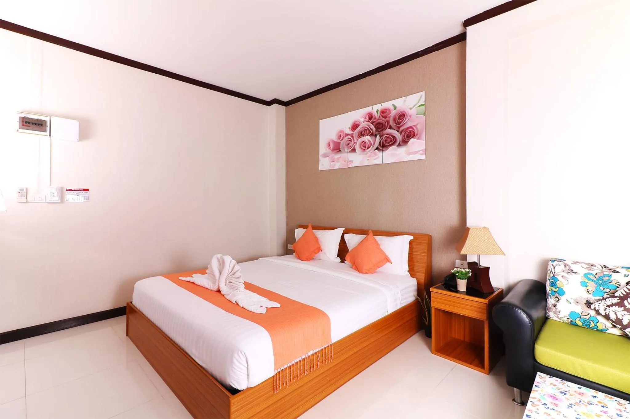 Bed in AU Place Hotel