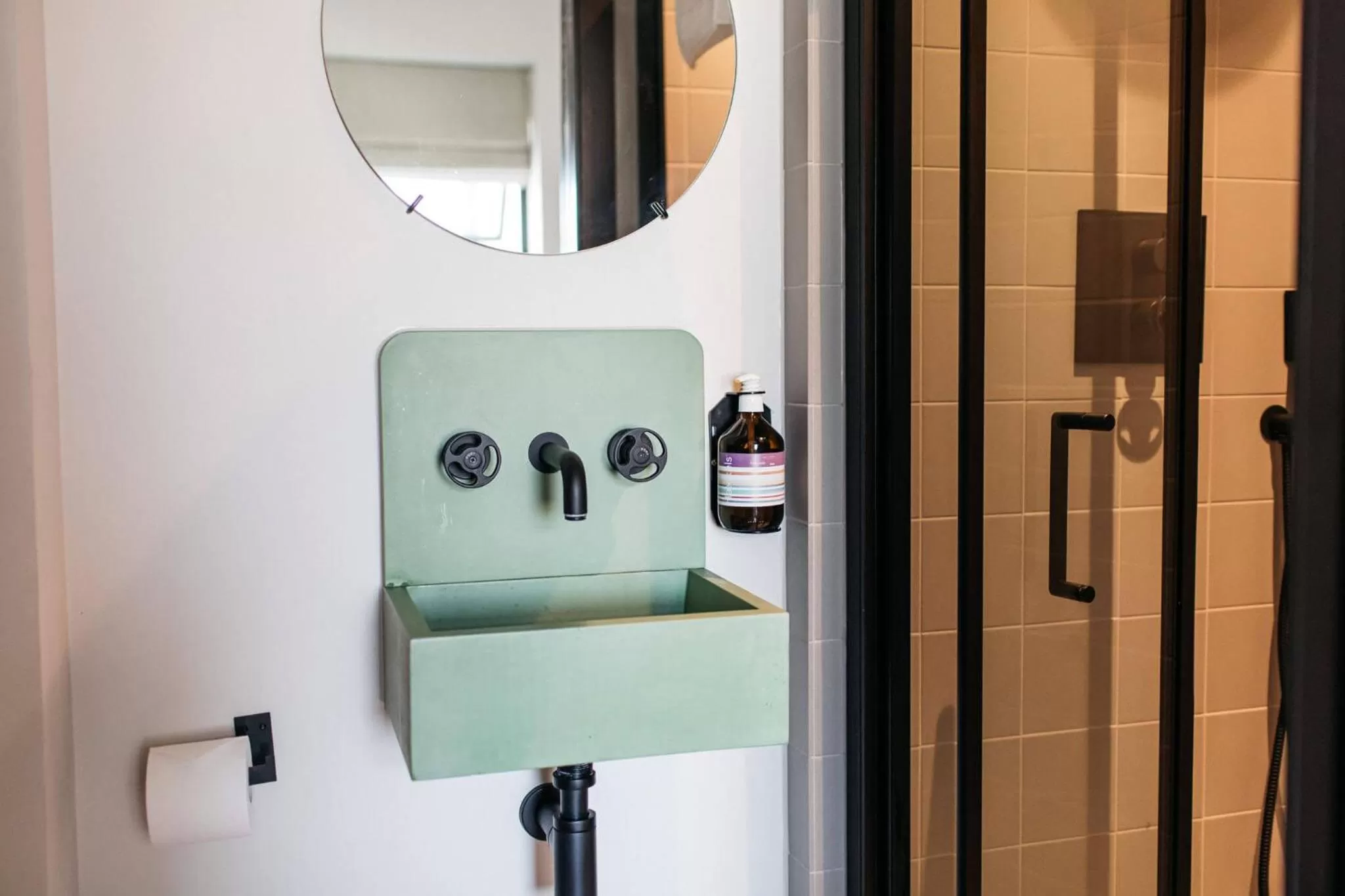 Bathroom in Port Hotel