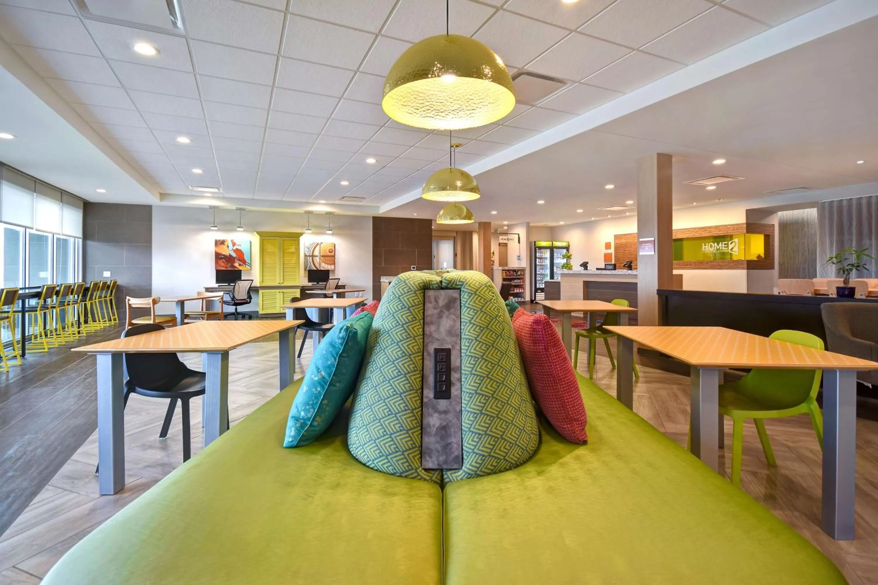 Lobby or reception in Home2 Suites Eau Claire South, Wi