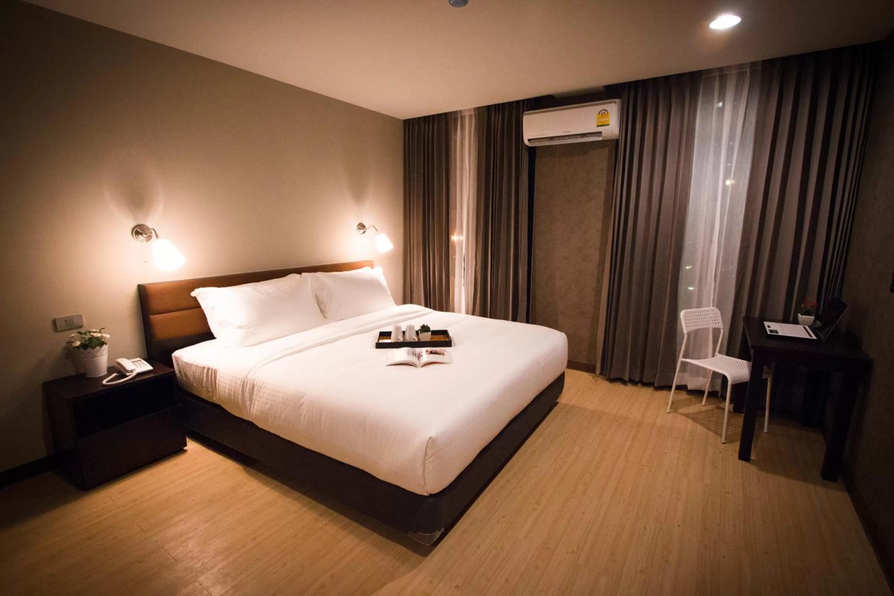 Bedroom, Bed in C U Inn Bangkok