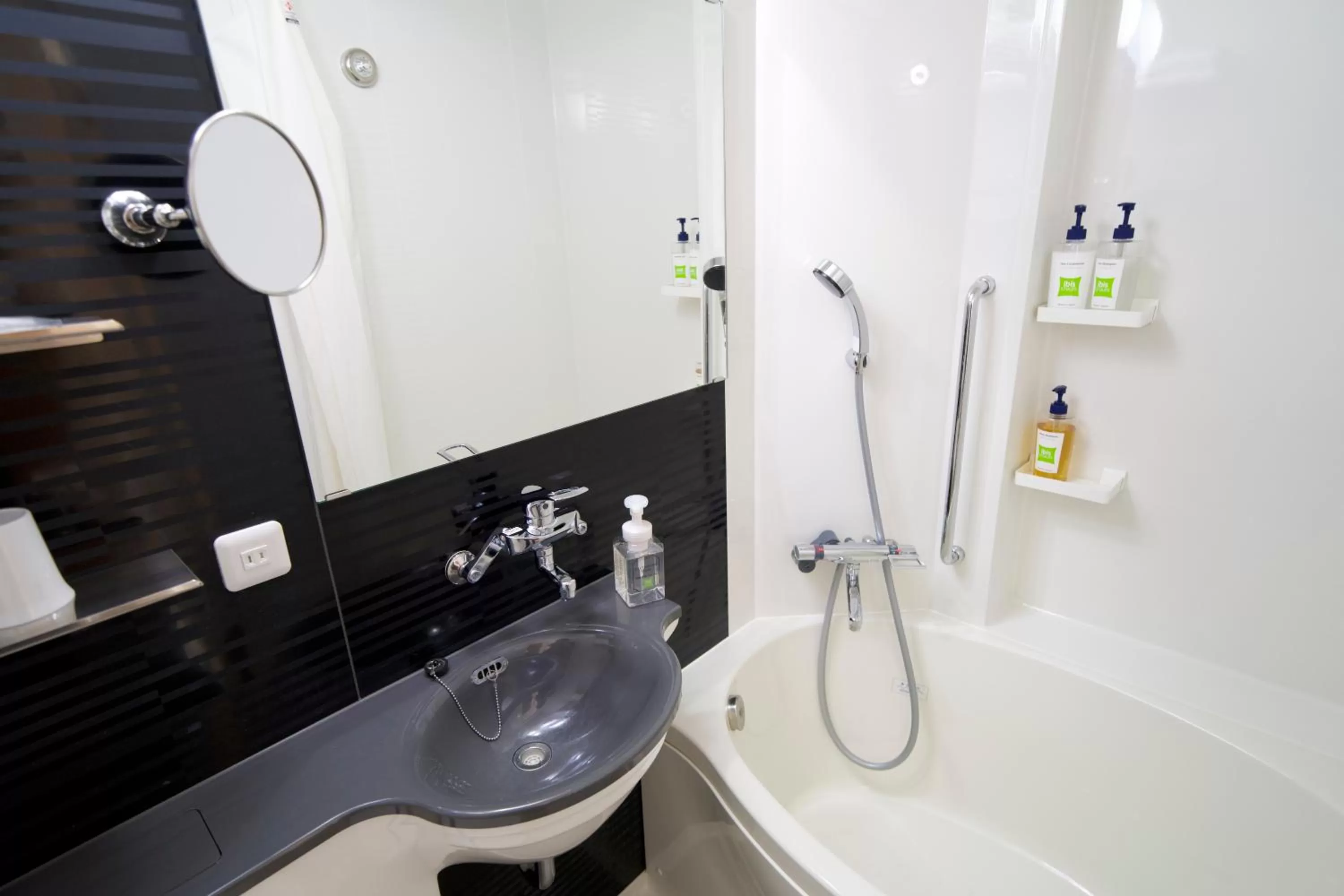 Bathroom in ibis Styles Tokyo Ginza