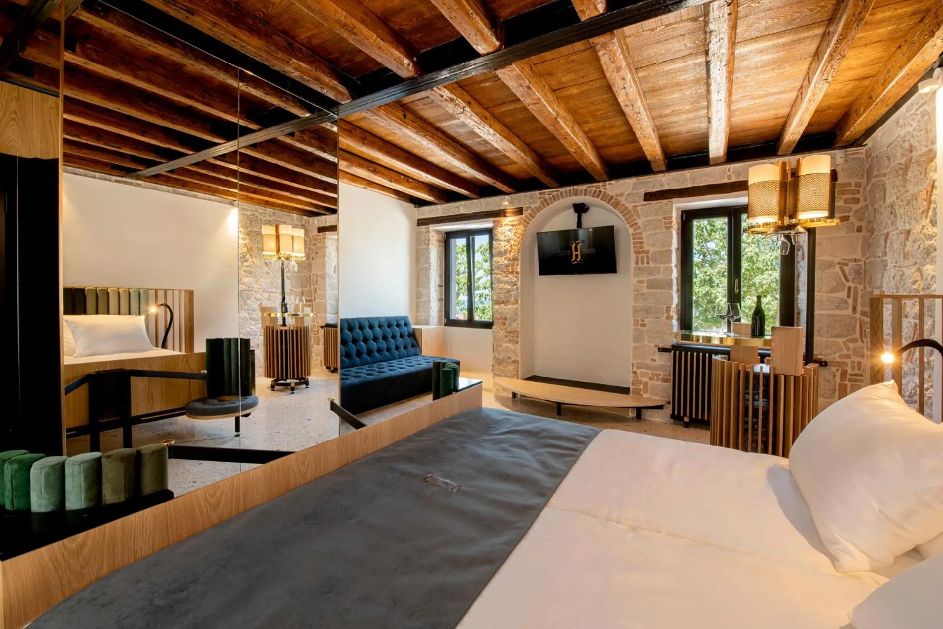 Bed in Spirito Santo Palazzo Storico - Adults Only