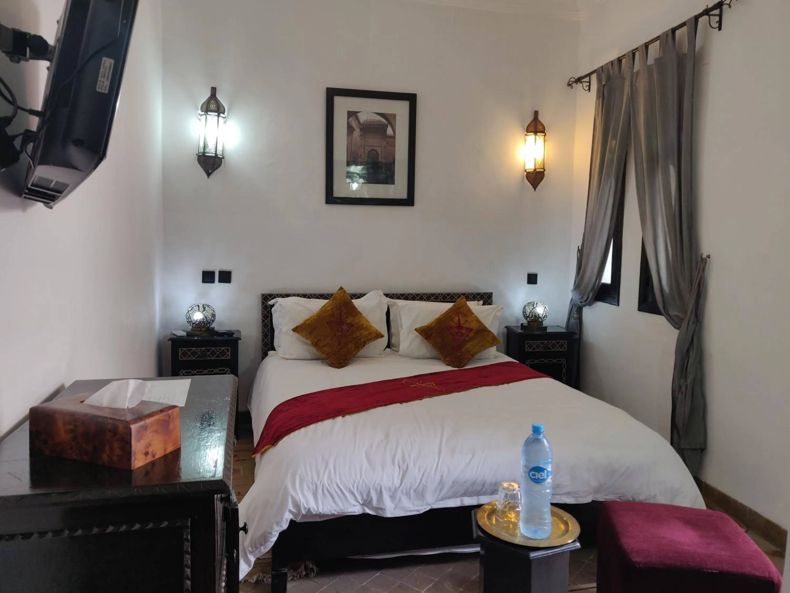 Bedroom in Riad Dar Foundouk and Spa