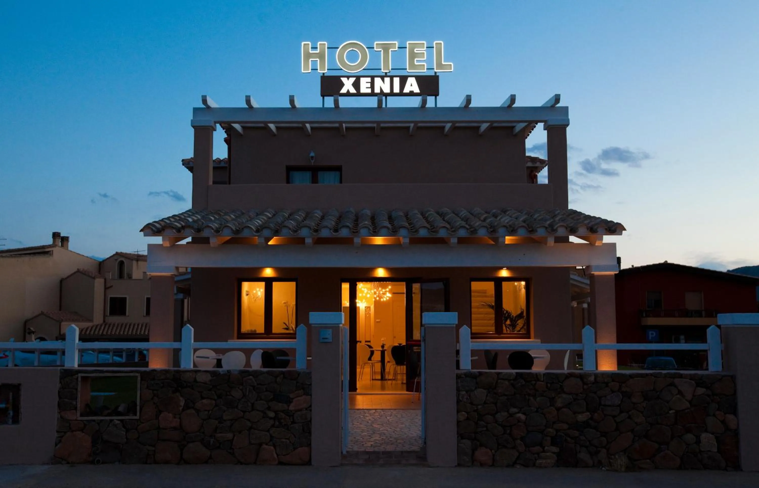 Facade/entrance in Xenia Hotel