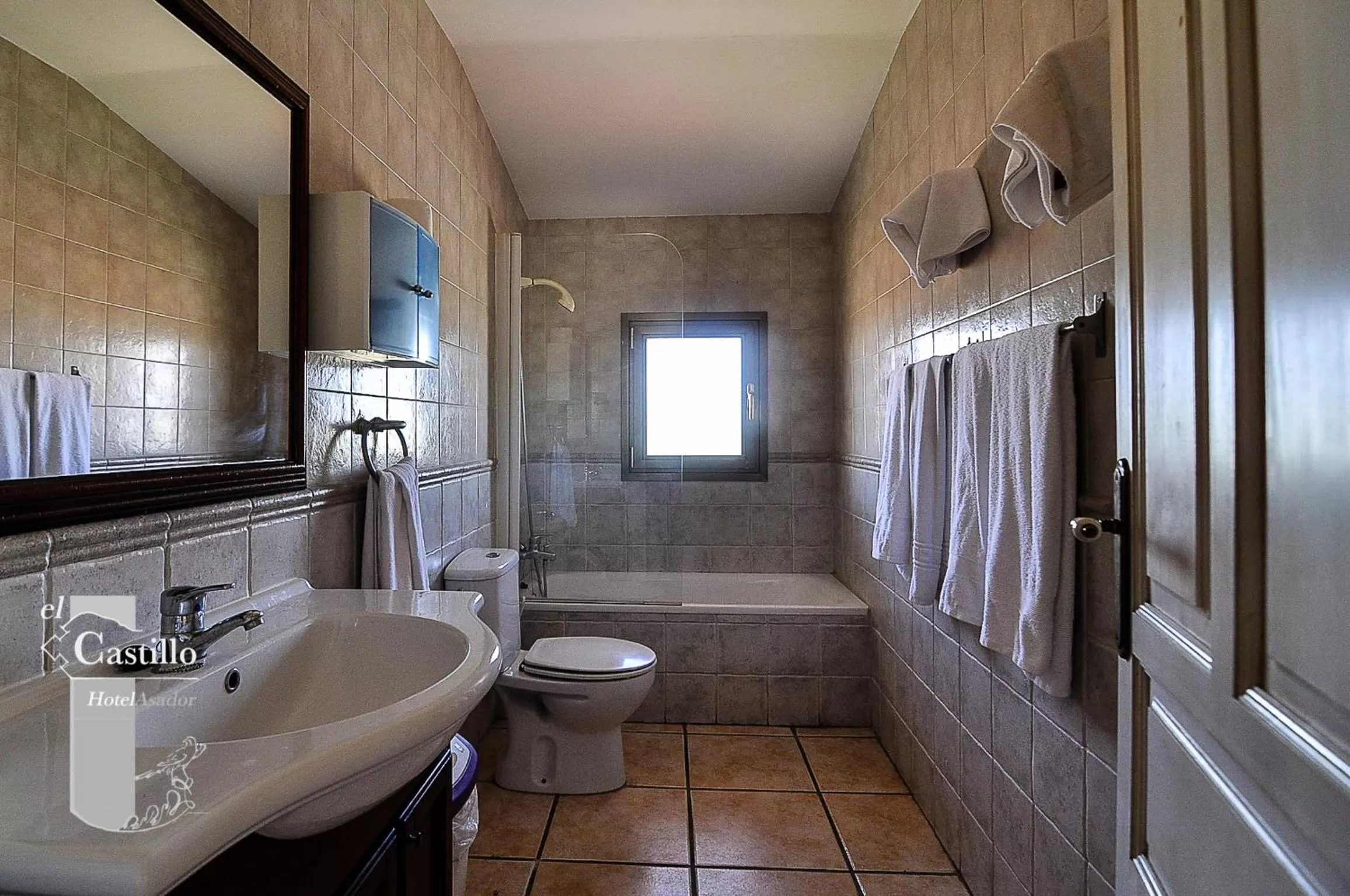 Bathroom in Hotel Rural el Castillo
