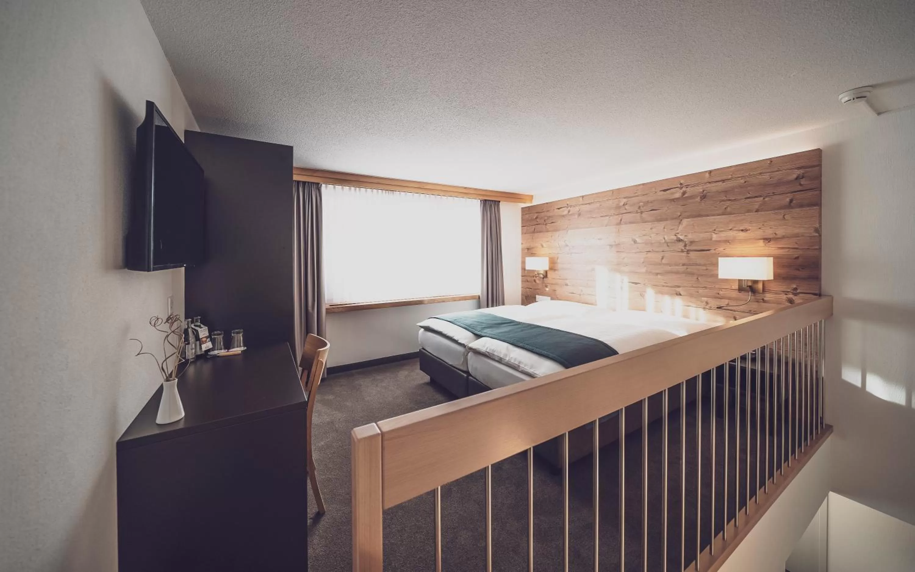 Bedroom, Bed in Hotel Strela by Mountain Hotels