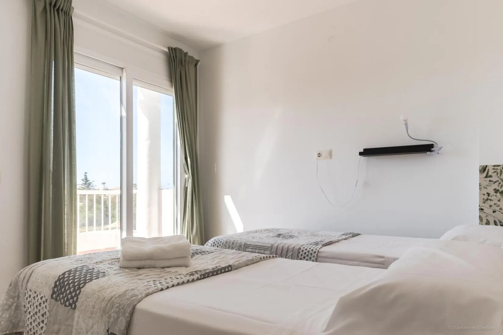 Bedroom, Bed in Roquetas Beach and Playa Serena Golf Village