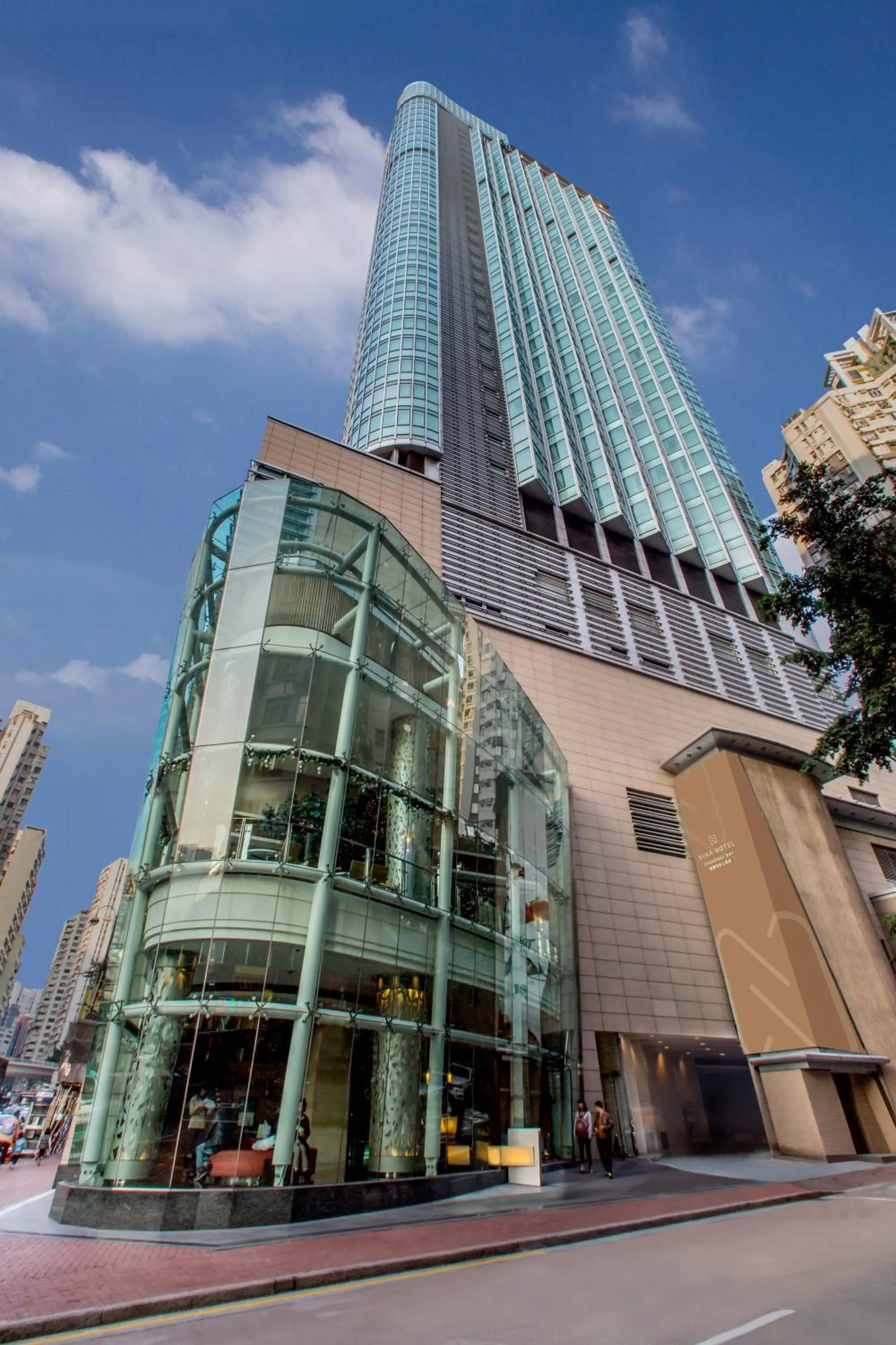 Property building in Nina Hotel Causeway Bay