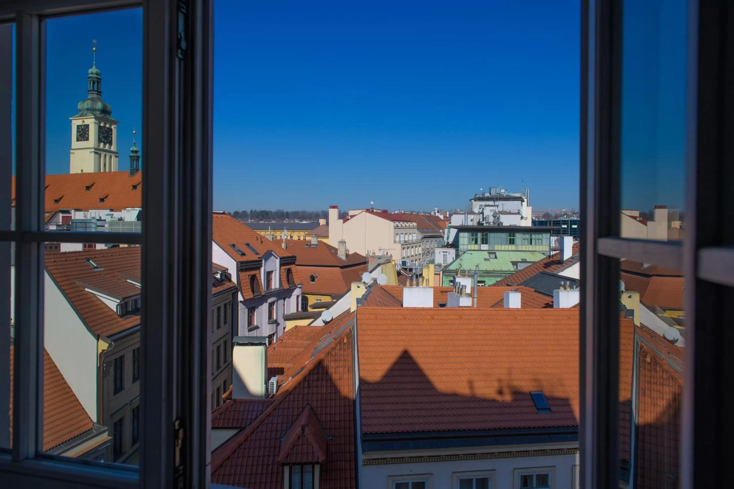 City view in Grand Hotel Bohemia