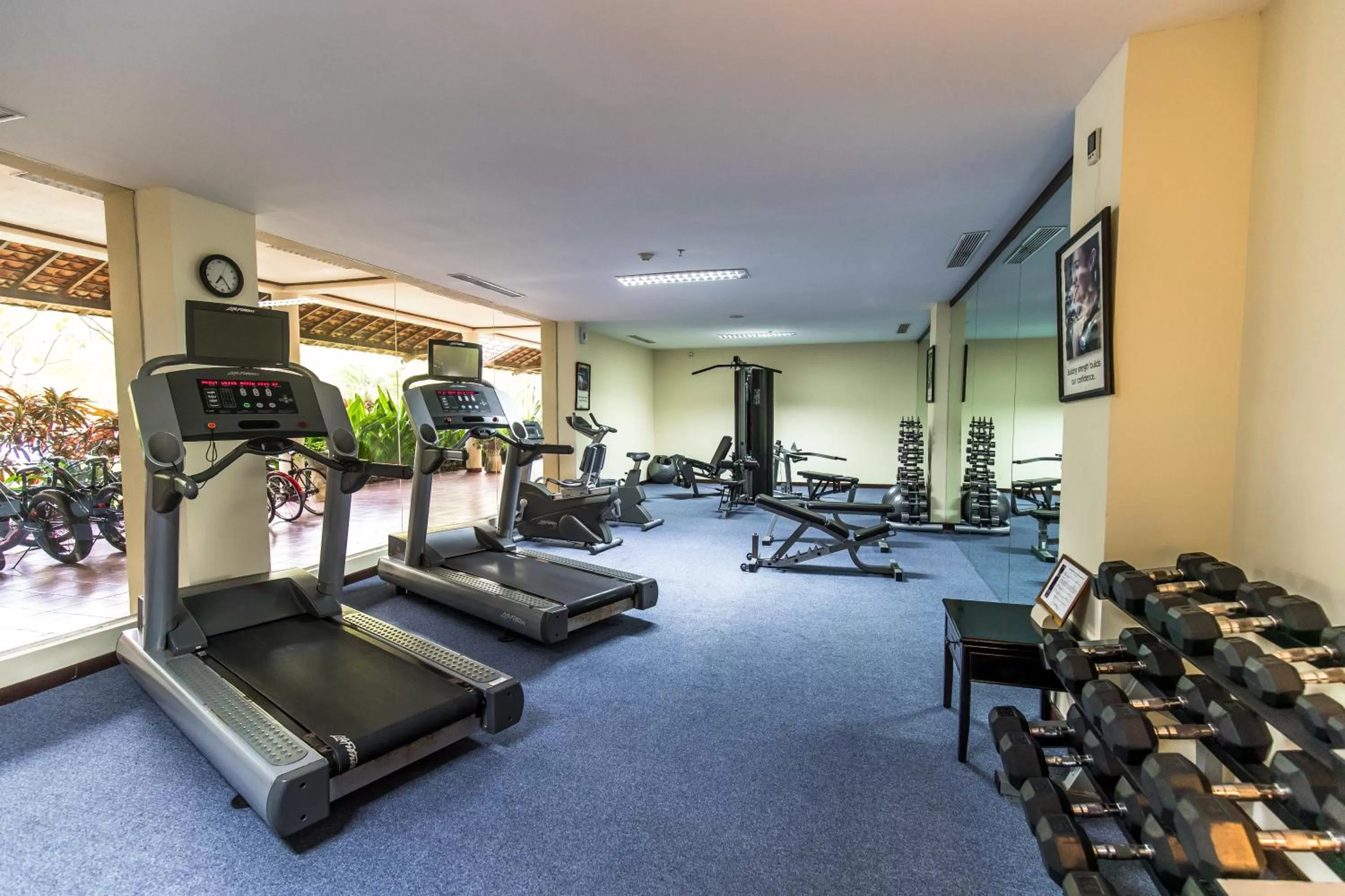 Fitness centre/facilities in Ayodya Resort Bali