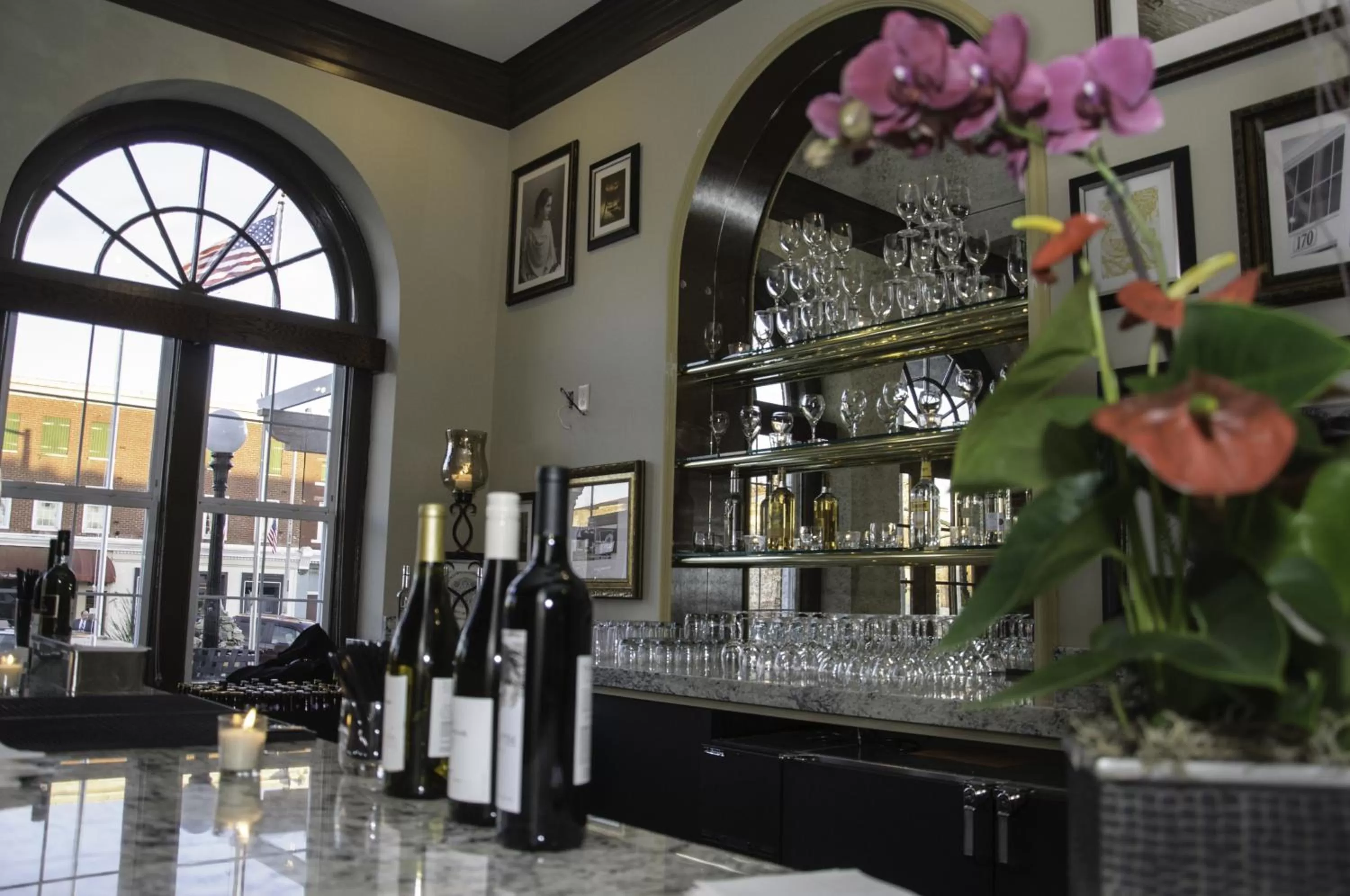 Food and drinks in The Bolling Wilson Hotel