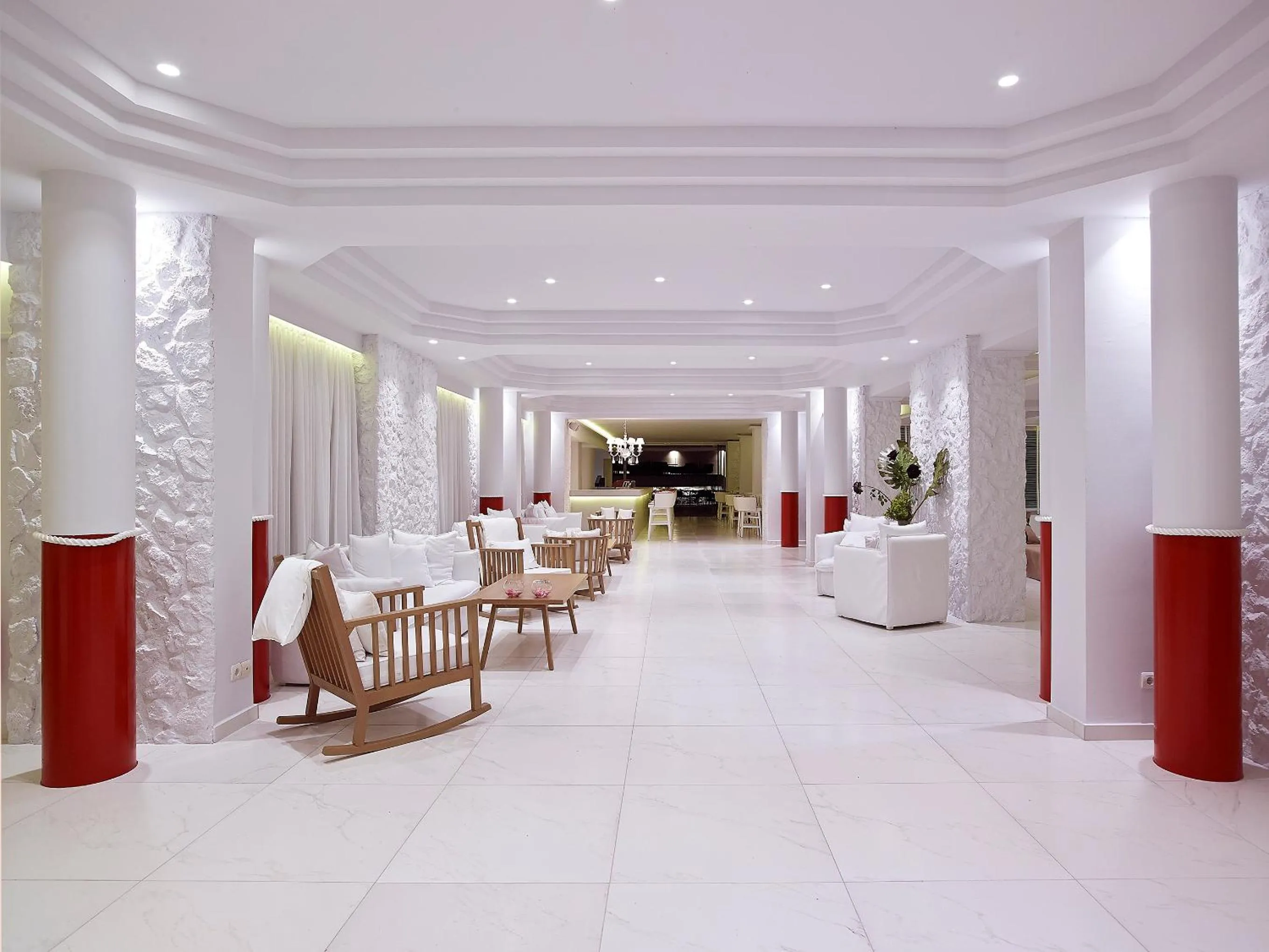 Lounge or bar in Dimitra Beach Hotel & Suites