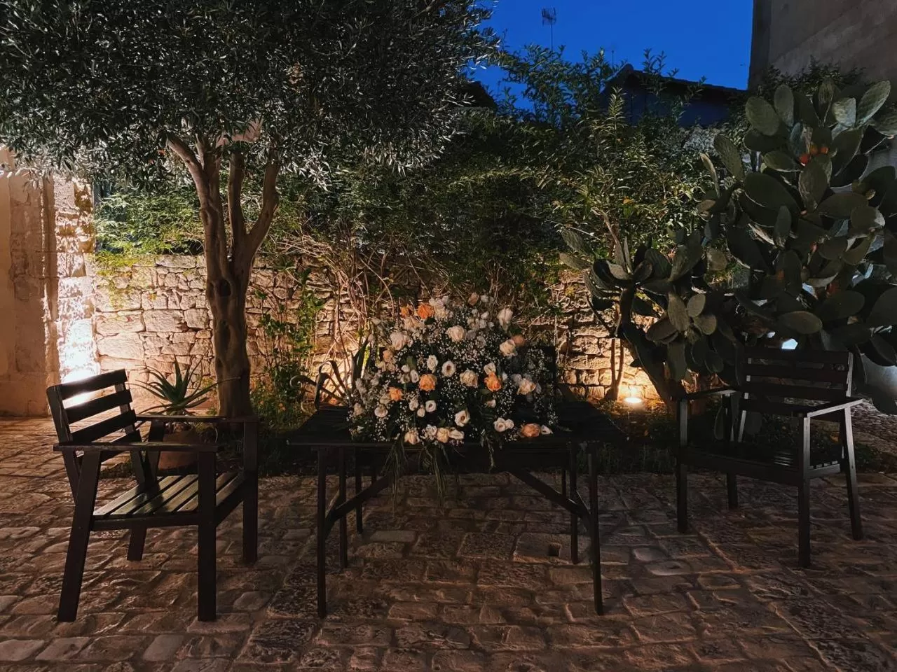 Patio in Palazzo Gambuzza