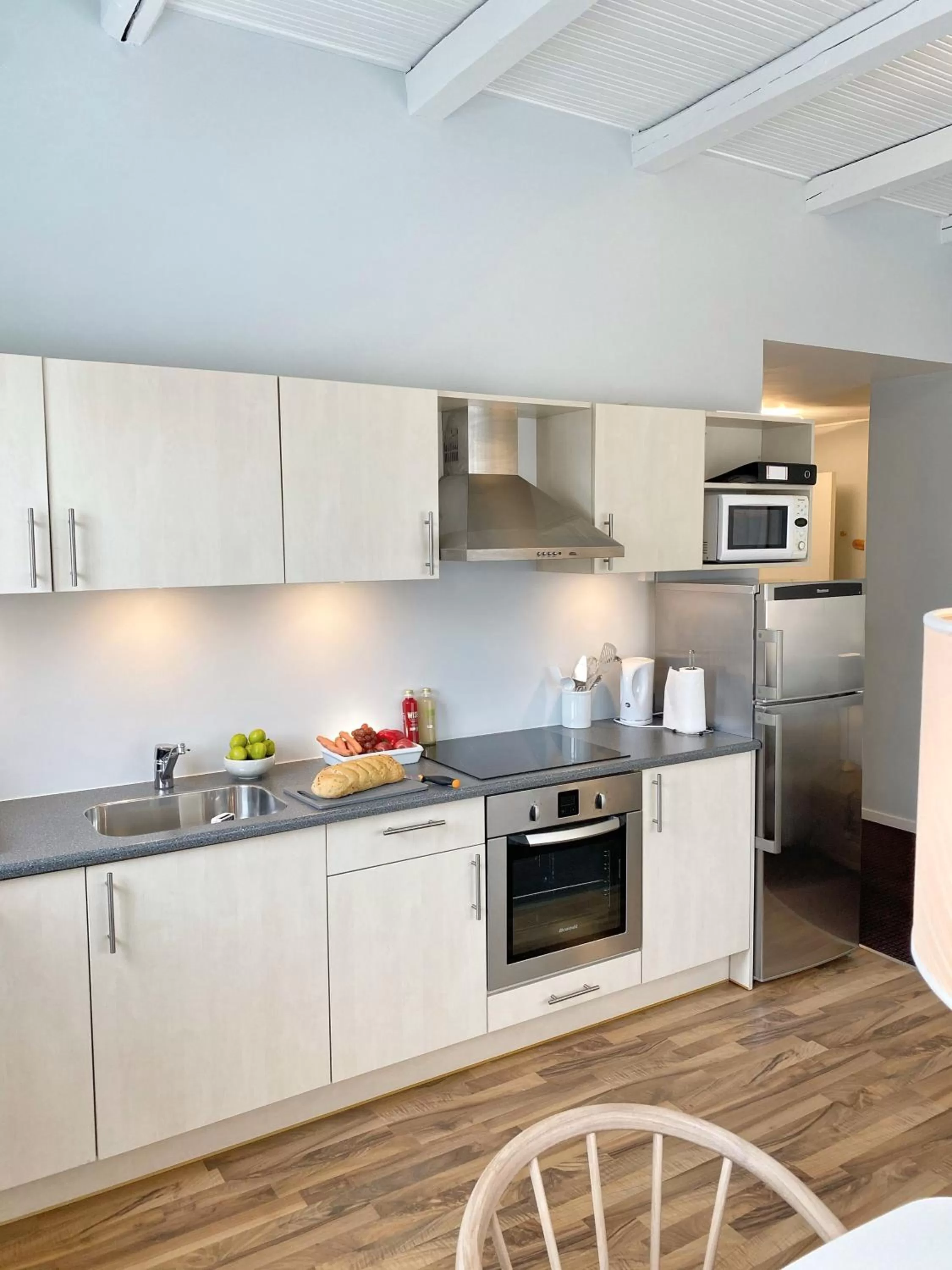 Kitchen or kitchenette in Skagen Harbour Hotel