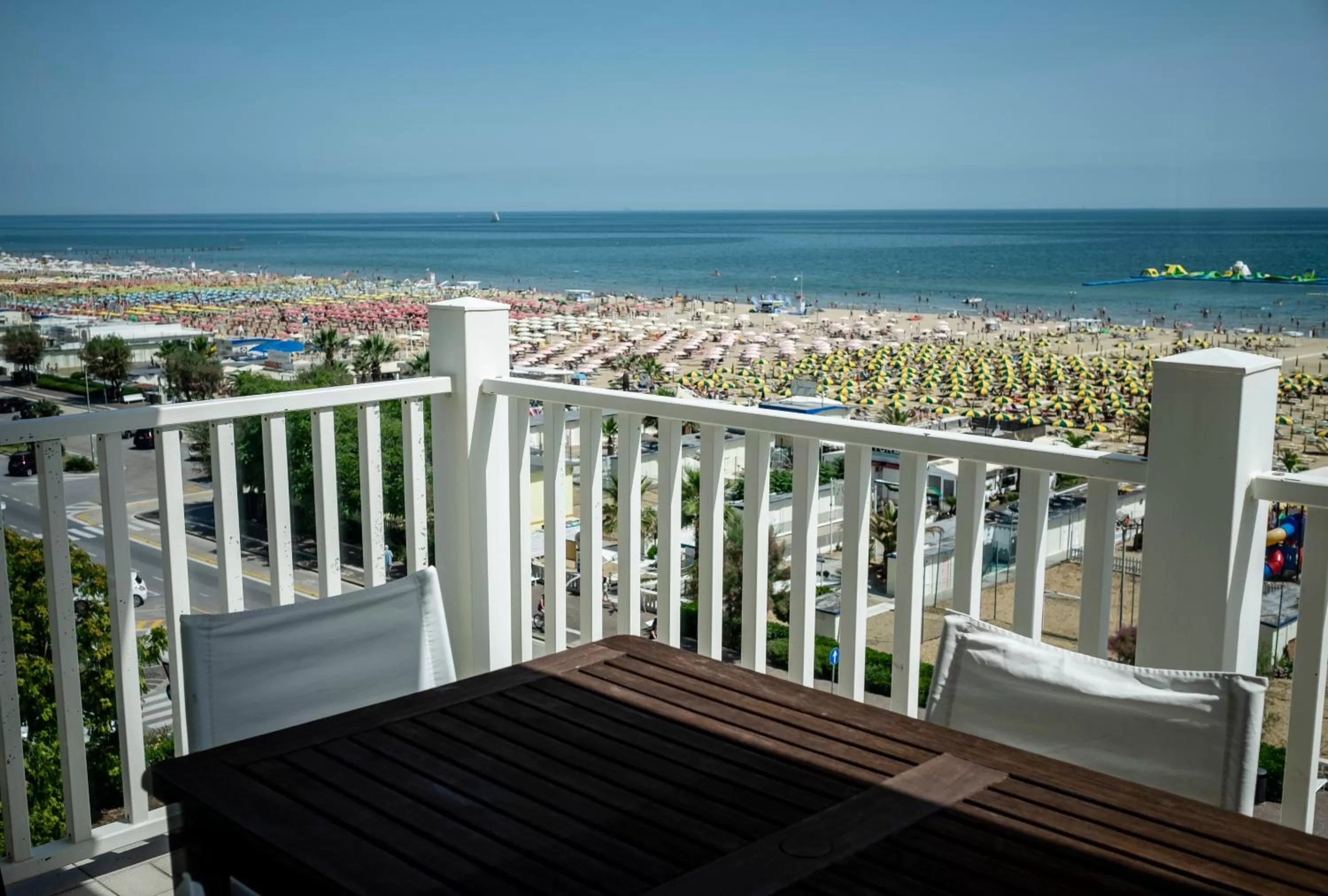 Balcony/Terrace in Le Rose Spa Hotel