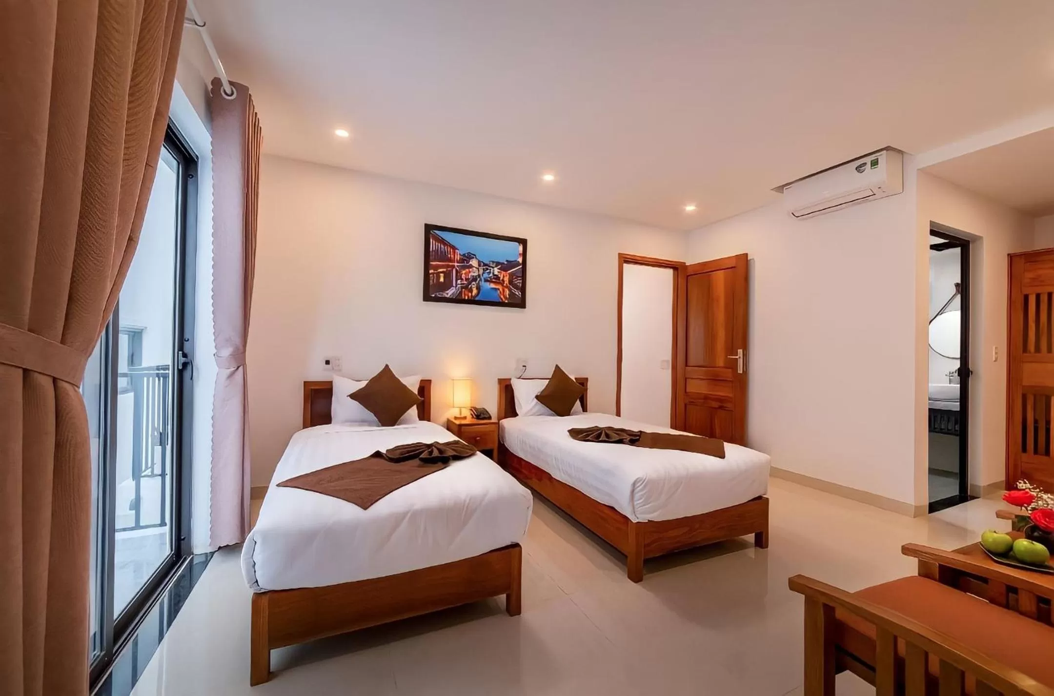 Bed in Tomorrow Oasis Boutique Villa Hoi An