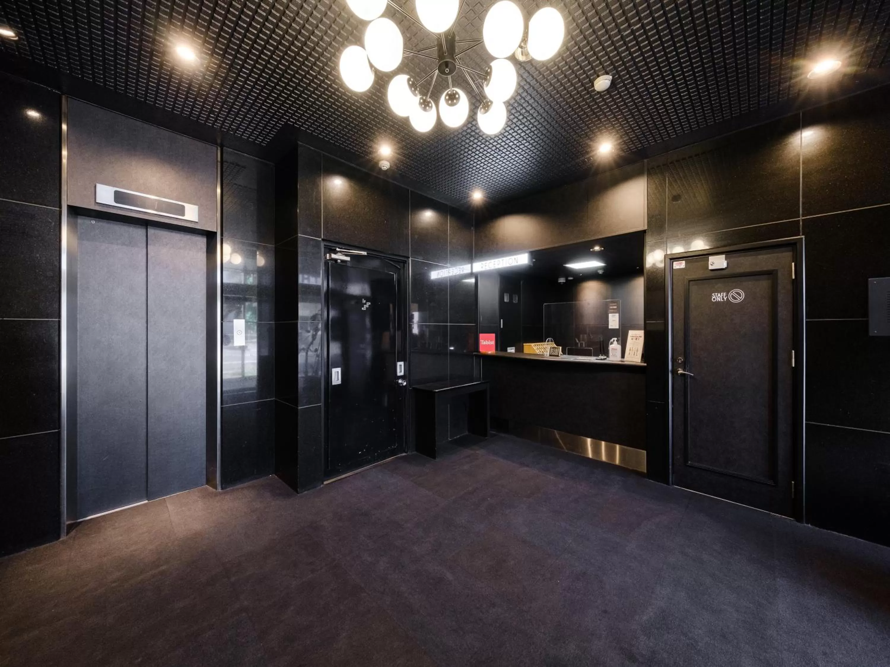 Lobby or reception in Tabist THE GREEN ASAHIKAWA