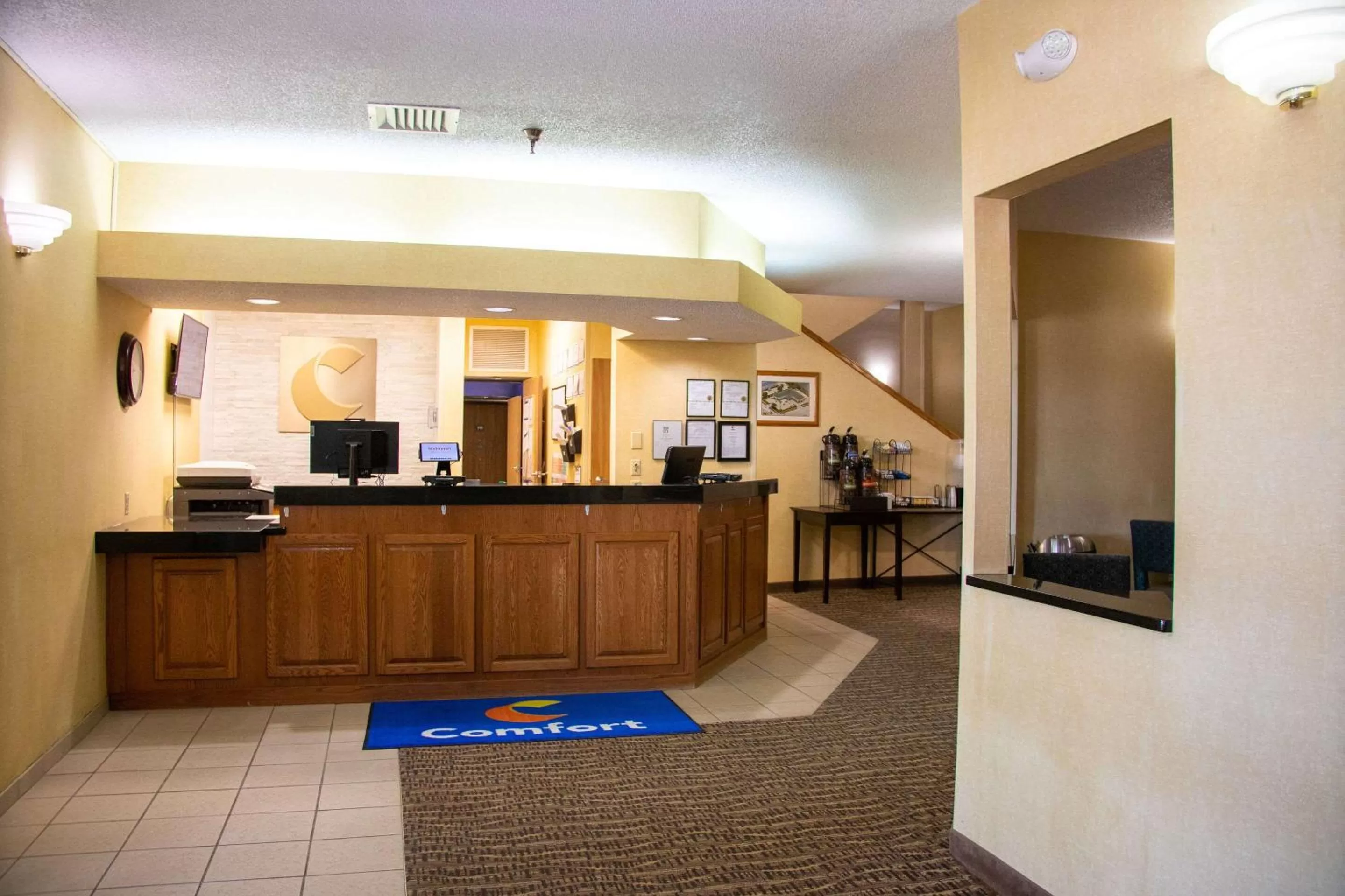 Lobby or reception in Comfort Inn Sioux City South