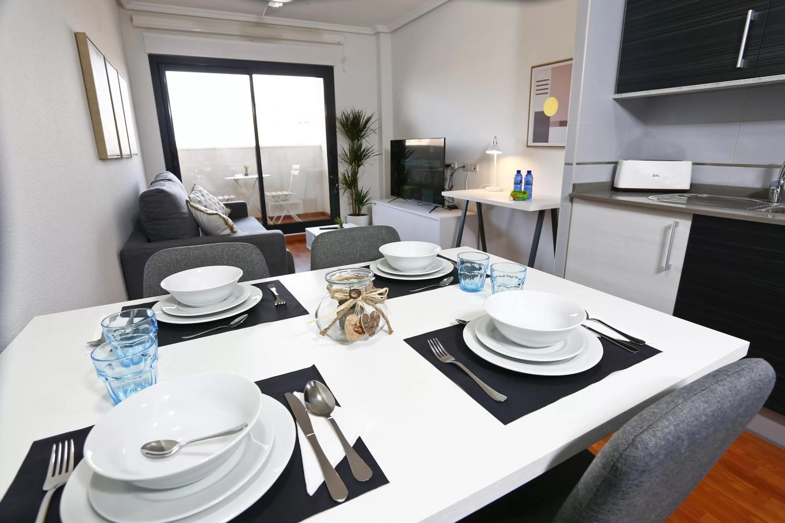 Dining area in Alojamientos Libertad