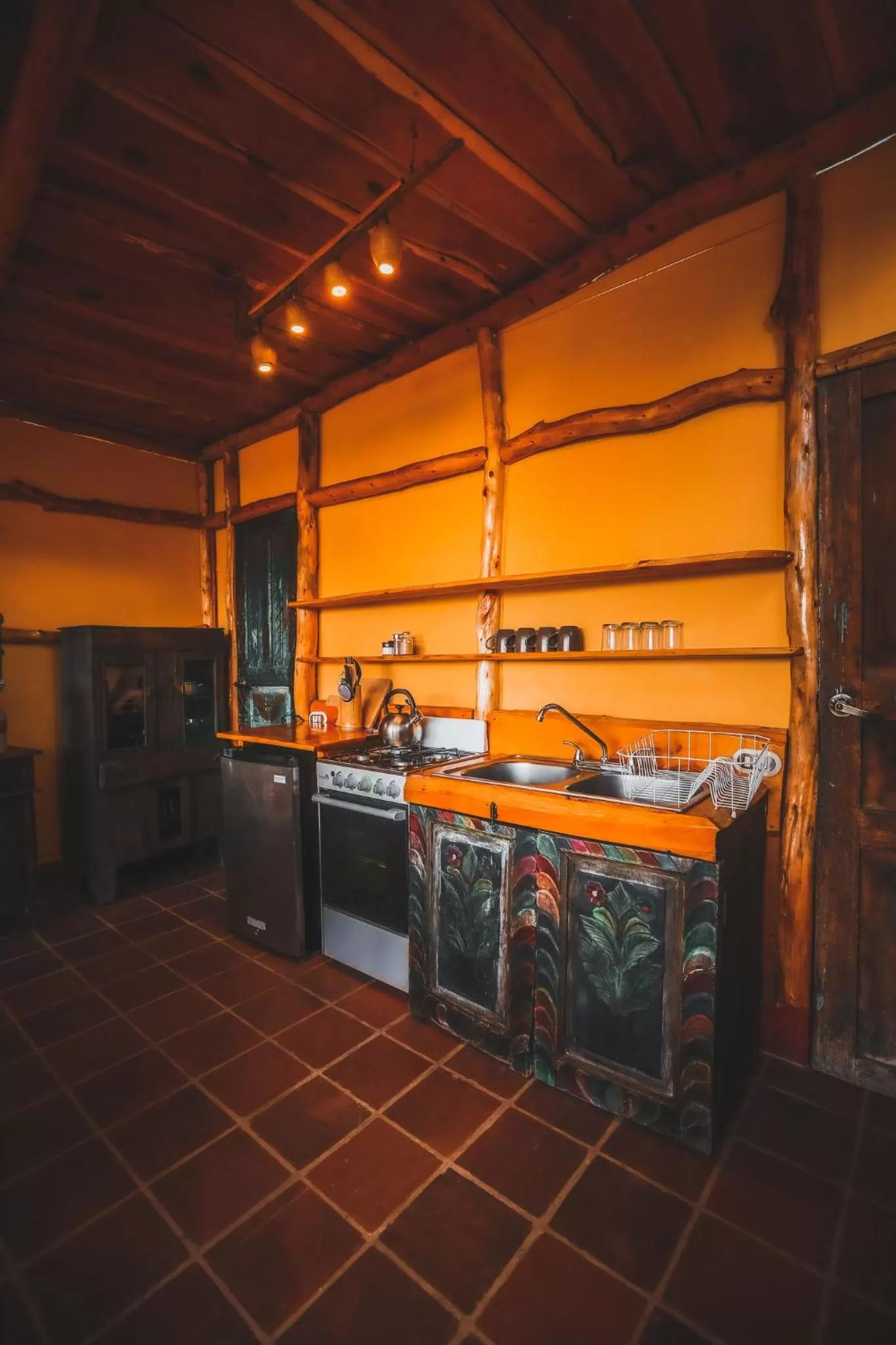kitchen in Lush Atitlán
