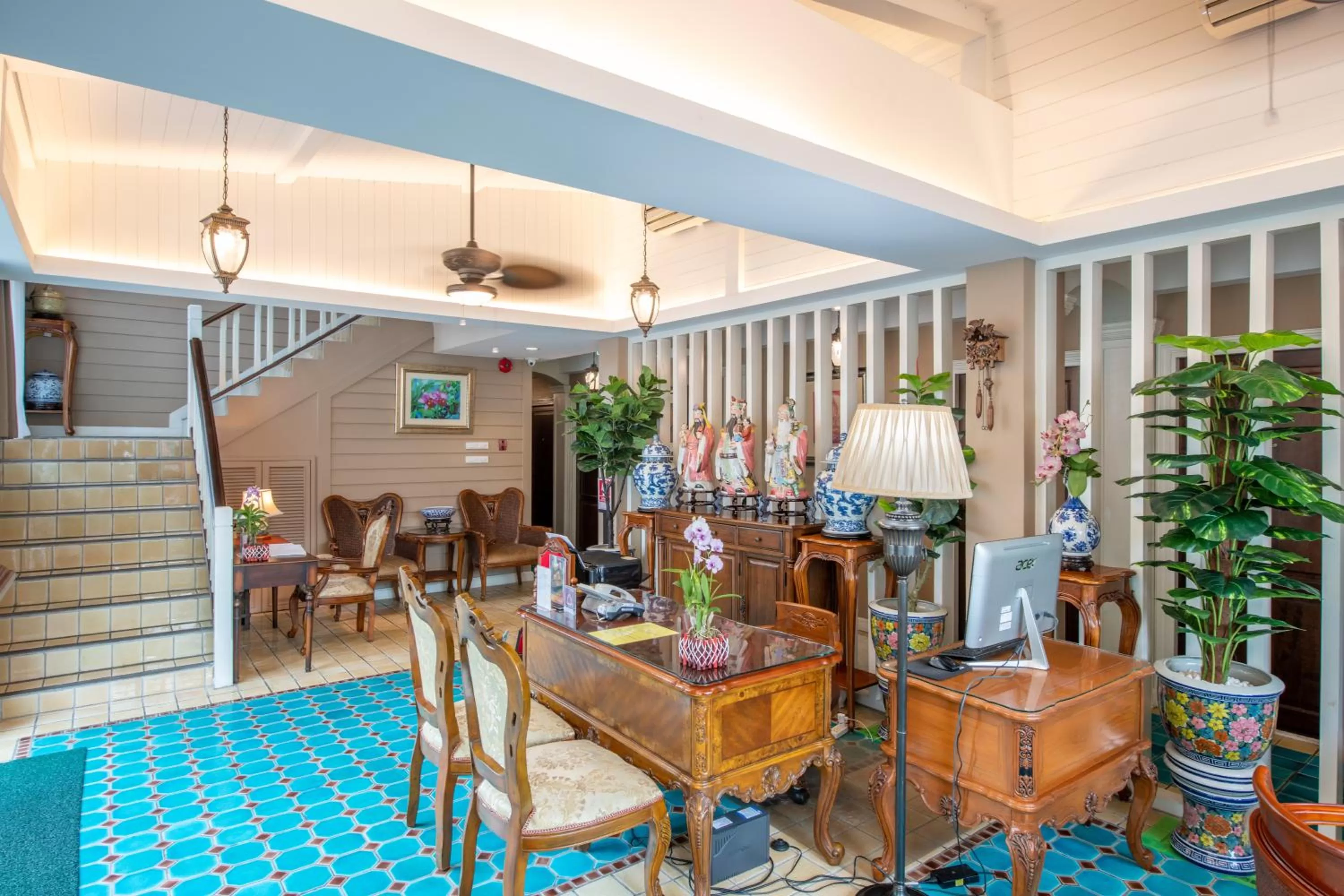 Lobby or reception in The Orchid House 153