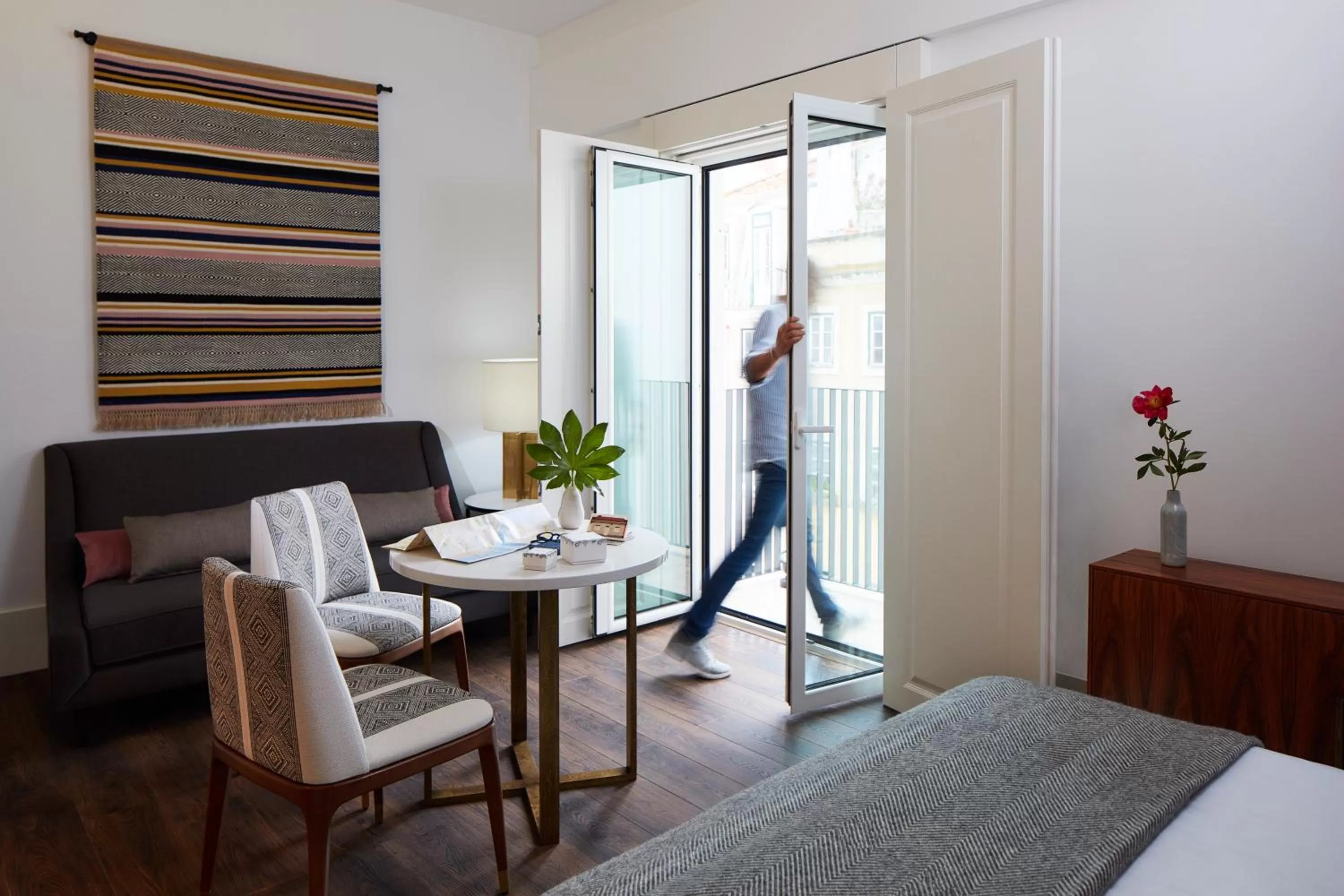 Lobby or reception, Bed in The Lumiares Hotel & Spa - Small Luxury Hotels Of The World