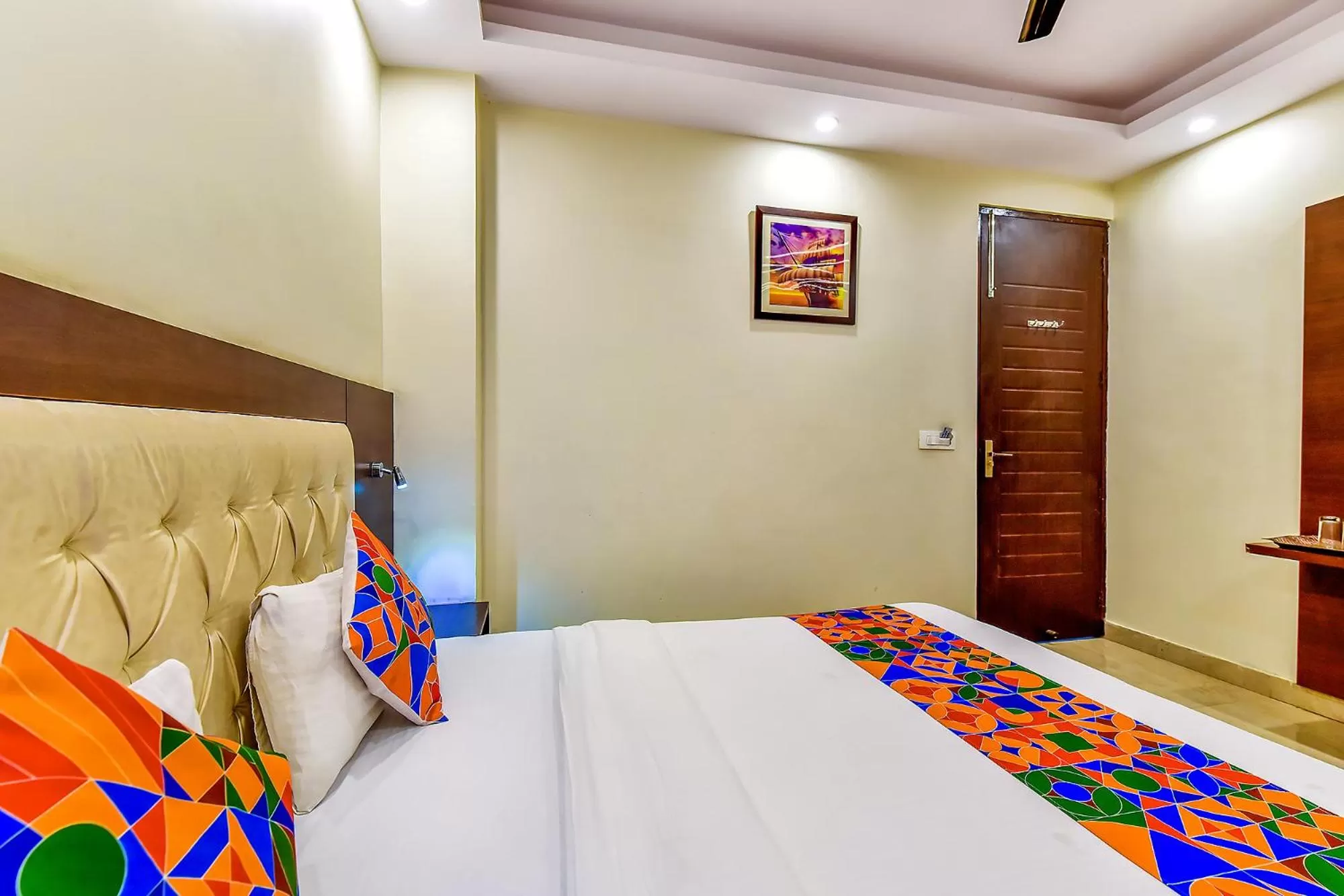 Bed in FabHotel Surya Residency GMS Road