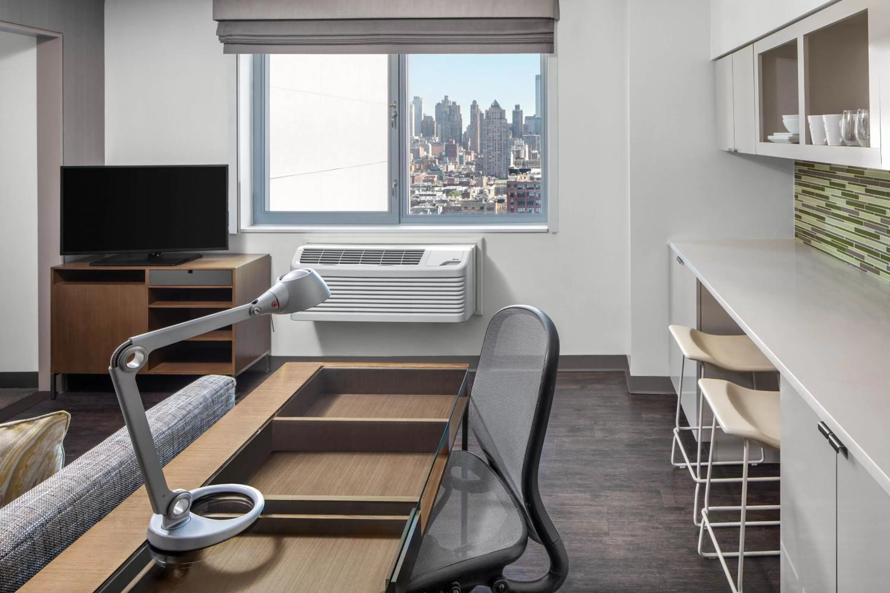 Living room in Element Times Square West