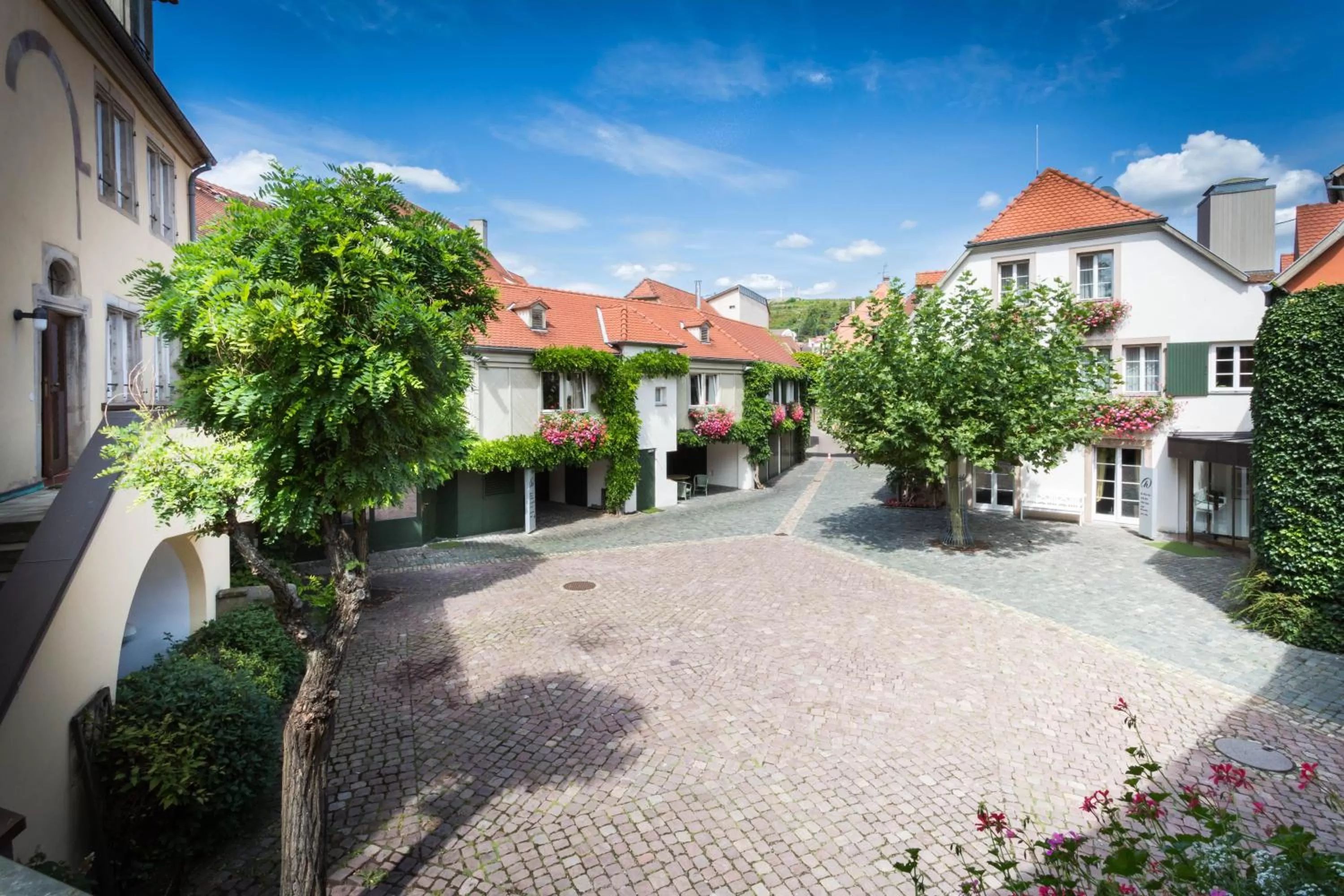 Property building in Hotel & Spa A la cour d'Alsace by HappyCulture