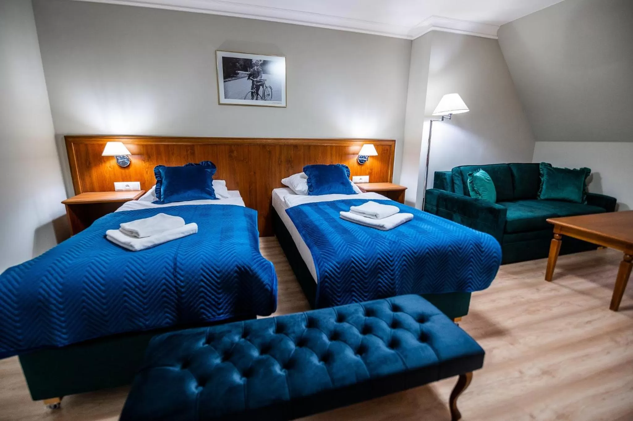 Bed in Hotel Książ